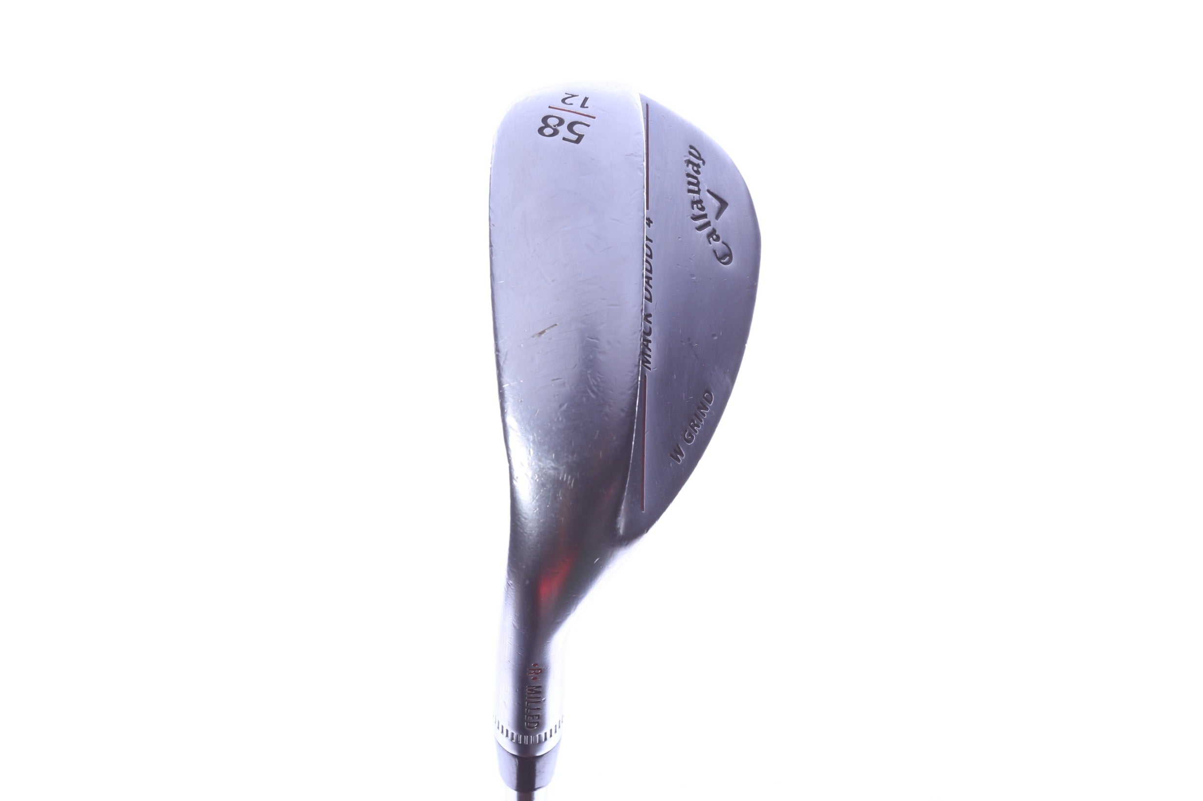 Used Callaway MD4 Chrome Lob Wedge - Left-Handed - 58 Degrees - Regular Flex