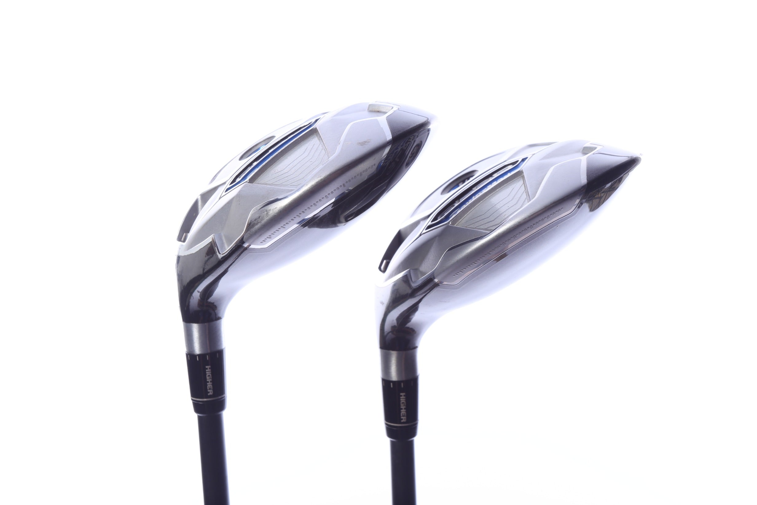 Used TaylorMade SLDR Wood Set - Left-Handed - 3W, 5W - Stiff Flex