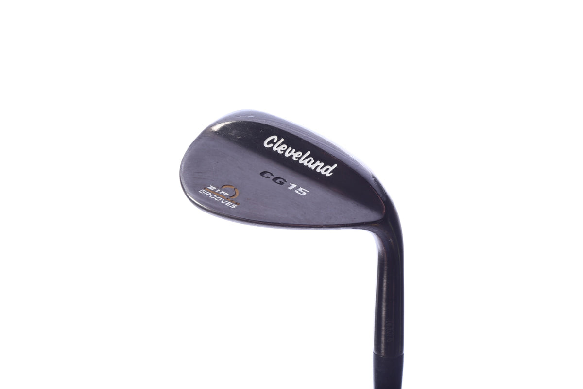 Used Cleveland CG15 Black Pearl Gap Wedge - Right-Handed - 52 Degrees - Wedge Flex