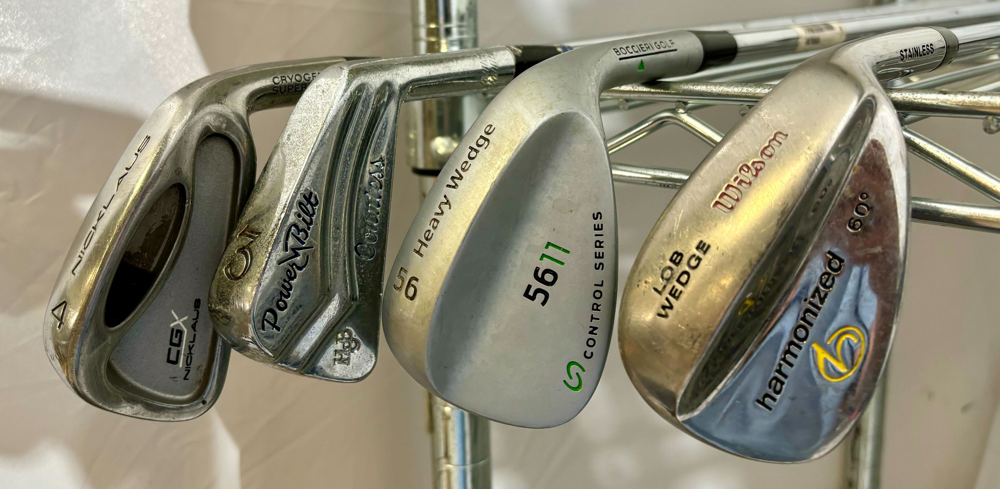 Wholesale Lot of 50 Golf Clubs - Assorted Irons and Wedges-Next Round
