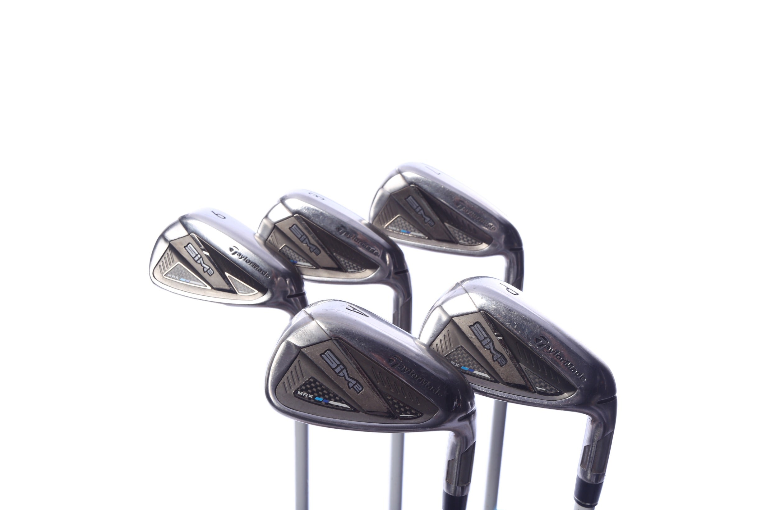 Used TaylorMade SIM2 MAX Iron Set - Right-Handed - 7-PW, AW - Ladies Flex