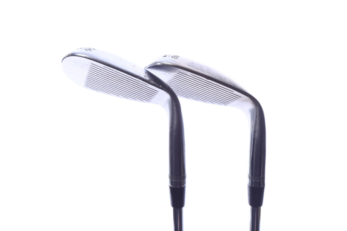 Used Callaway JAWS MD5 Chrome Wedge Set - Left-Handed - 56*, 60* - Stiff Flex