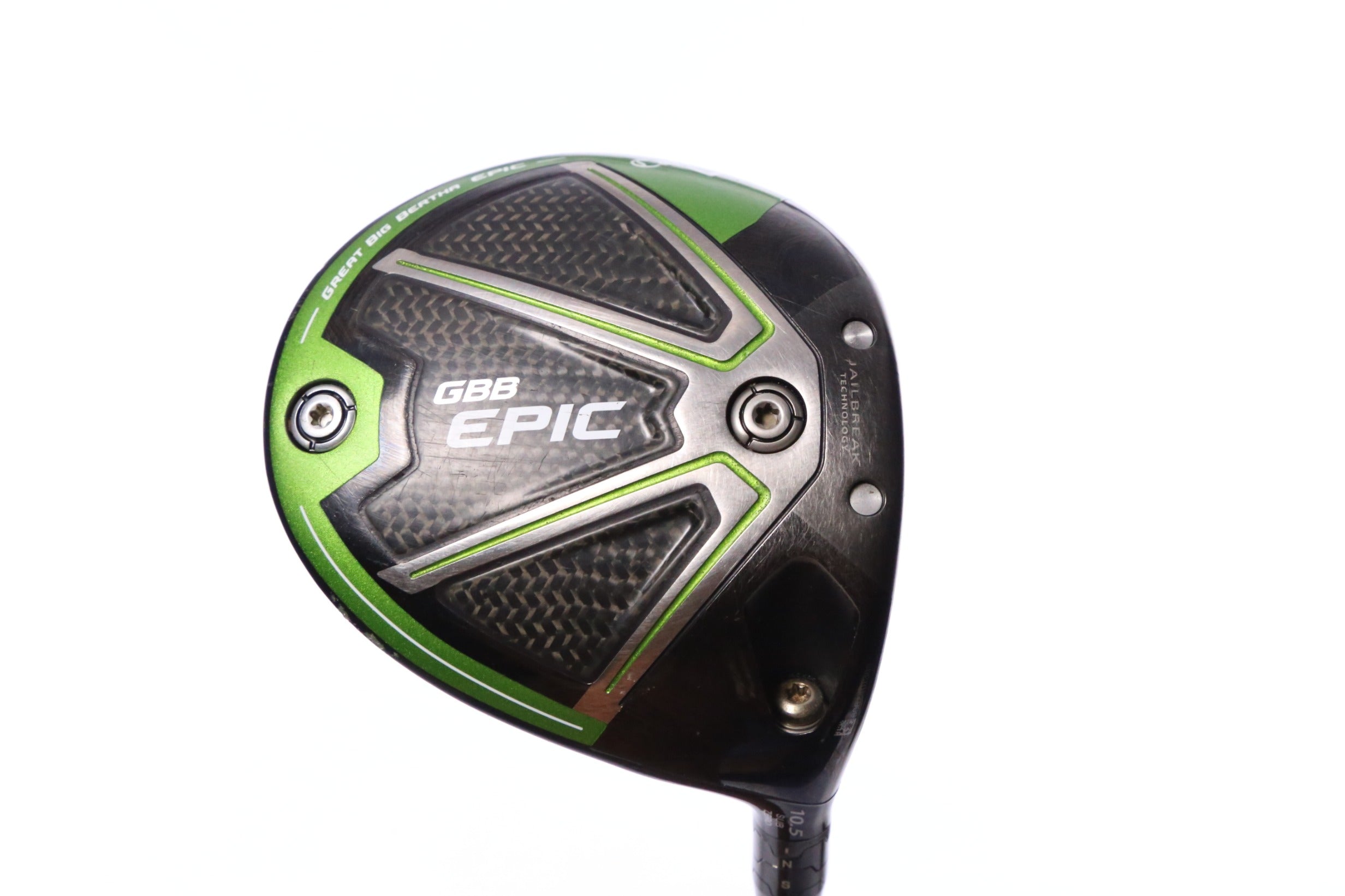 Used Callaway GBB Epic Sub Zero Driver - 10.5 Degrees - Seniors Flex Project X Even Flow - Right-Handed