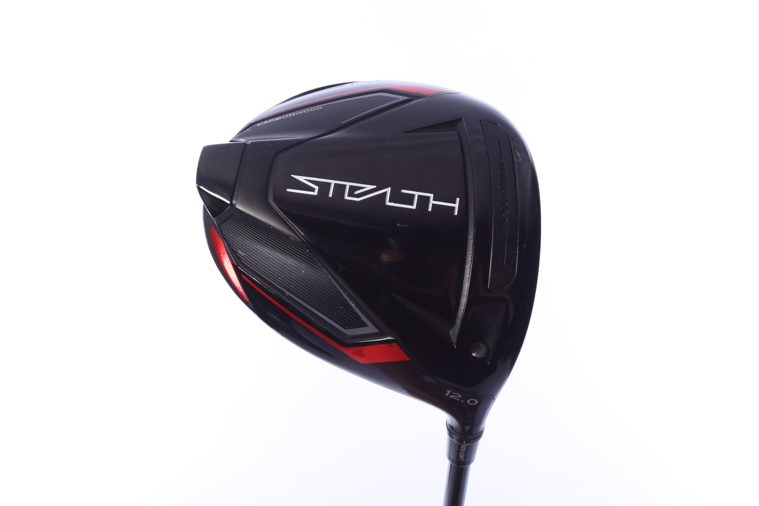 Used TaylorMade STEALTH Driver - 12 Degrees - Seniors Flex Fujikura Ventus Red 5 - Right-Handed