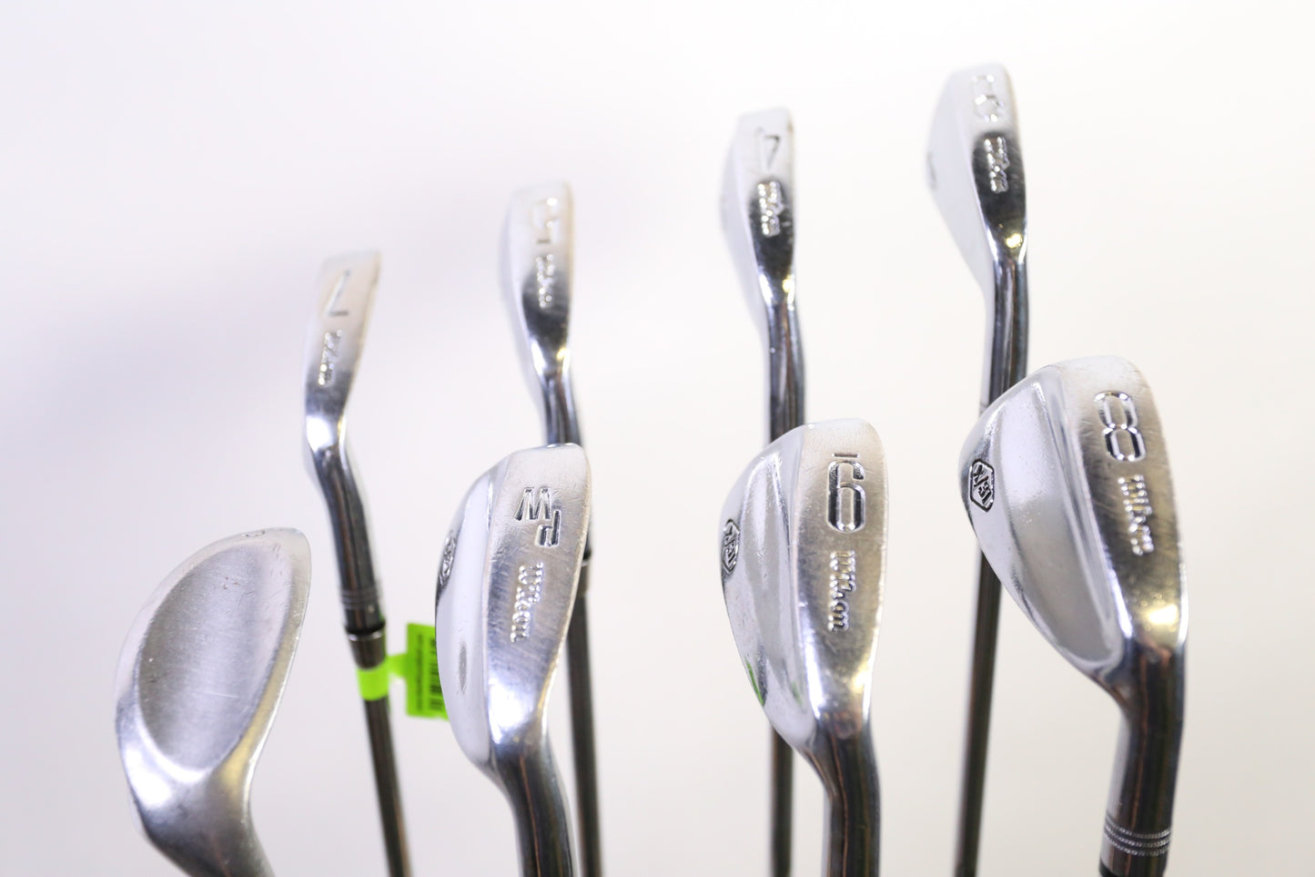 Used Wilson X-31 Iron Set - Right-Handed - 3-5, 7-PW, SW - Regular Flex-Next Round