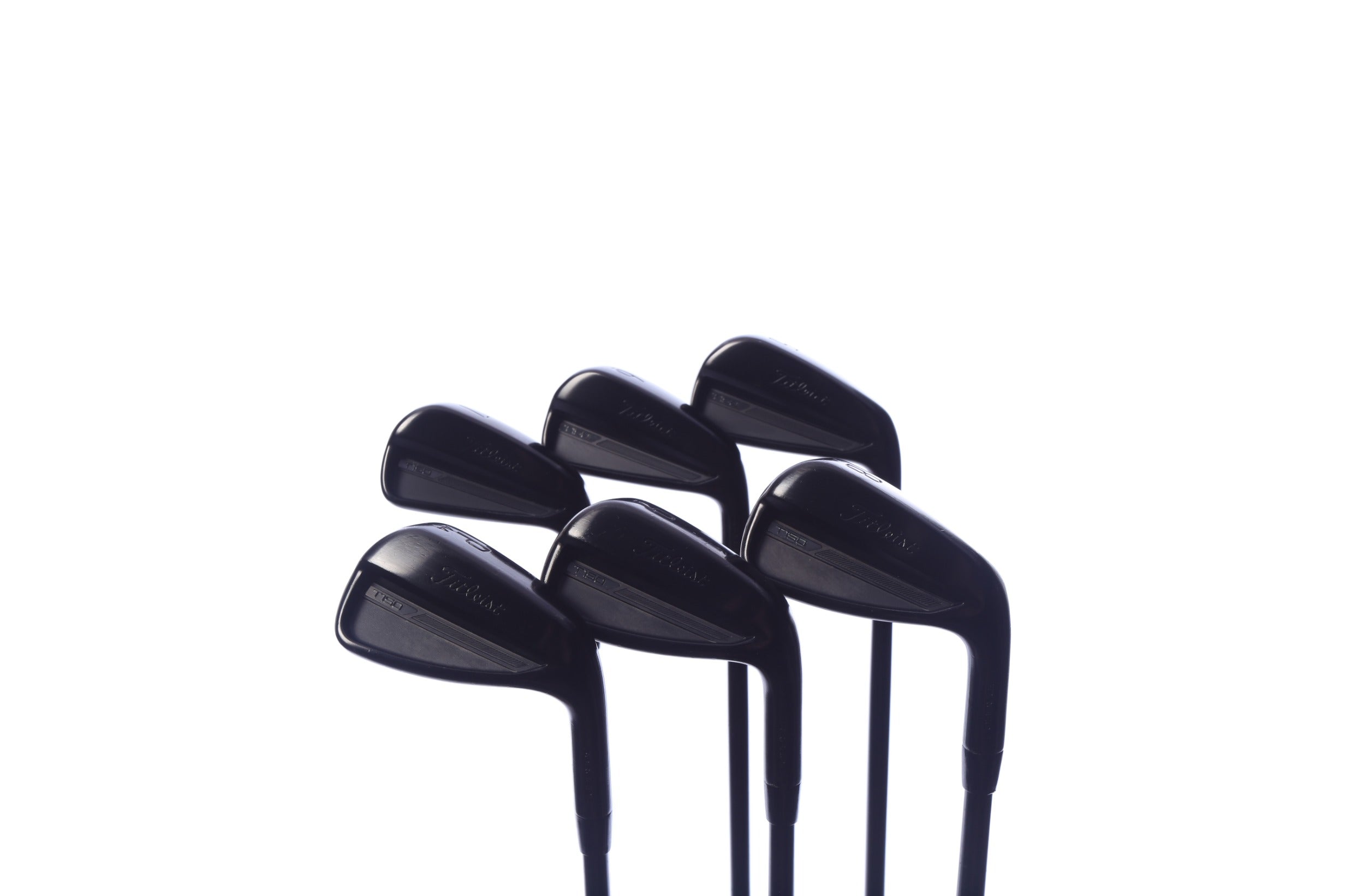 Used Titleist 2023 T150 Black Iron Set - Right-Handed - 5-PW - Stiff Flex