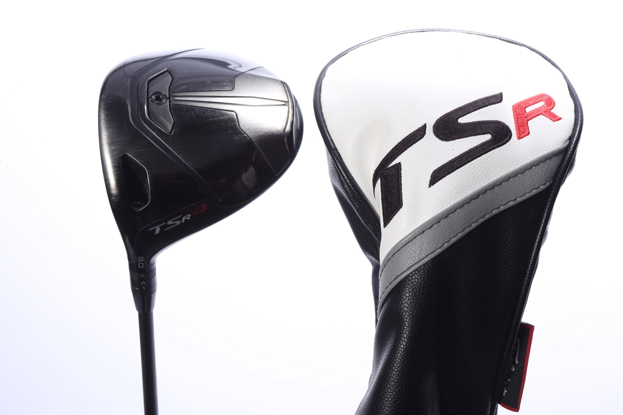 Used Titleist TSR4 Driver - 9 Degrees - Stiff Flex Mitsubishi Tensei 1K Black - Left-Handed-Next Round
