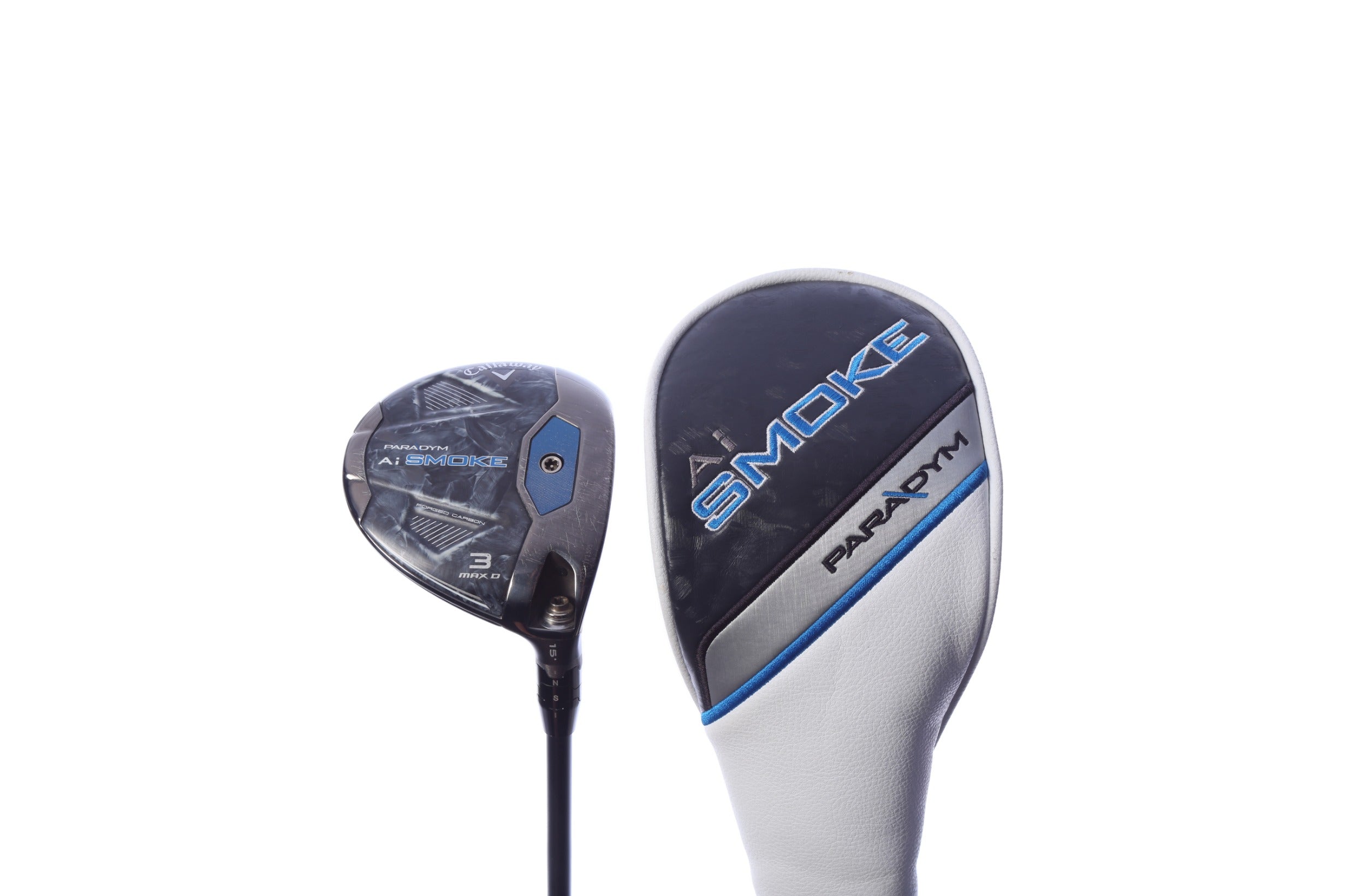 Used Callaway Paradym Ai Smoke MAX D 3-Wood - Right-Handed - 15 Degrees - Seniors Flex