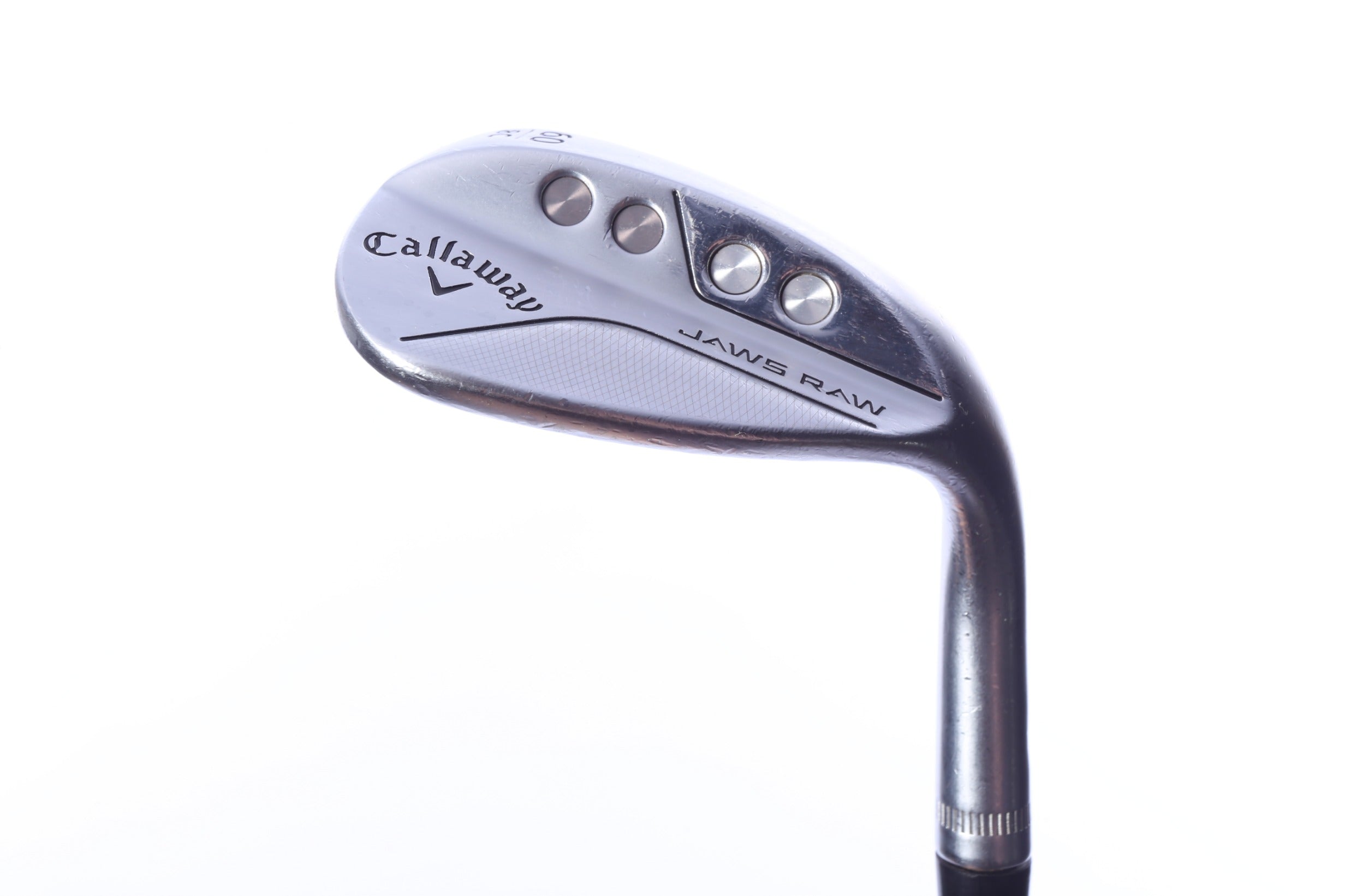 Used Callaway JAWS Raw Chrome Lob Wedge - Right-Handed - 60 Degrees - Wedge Flex