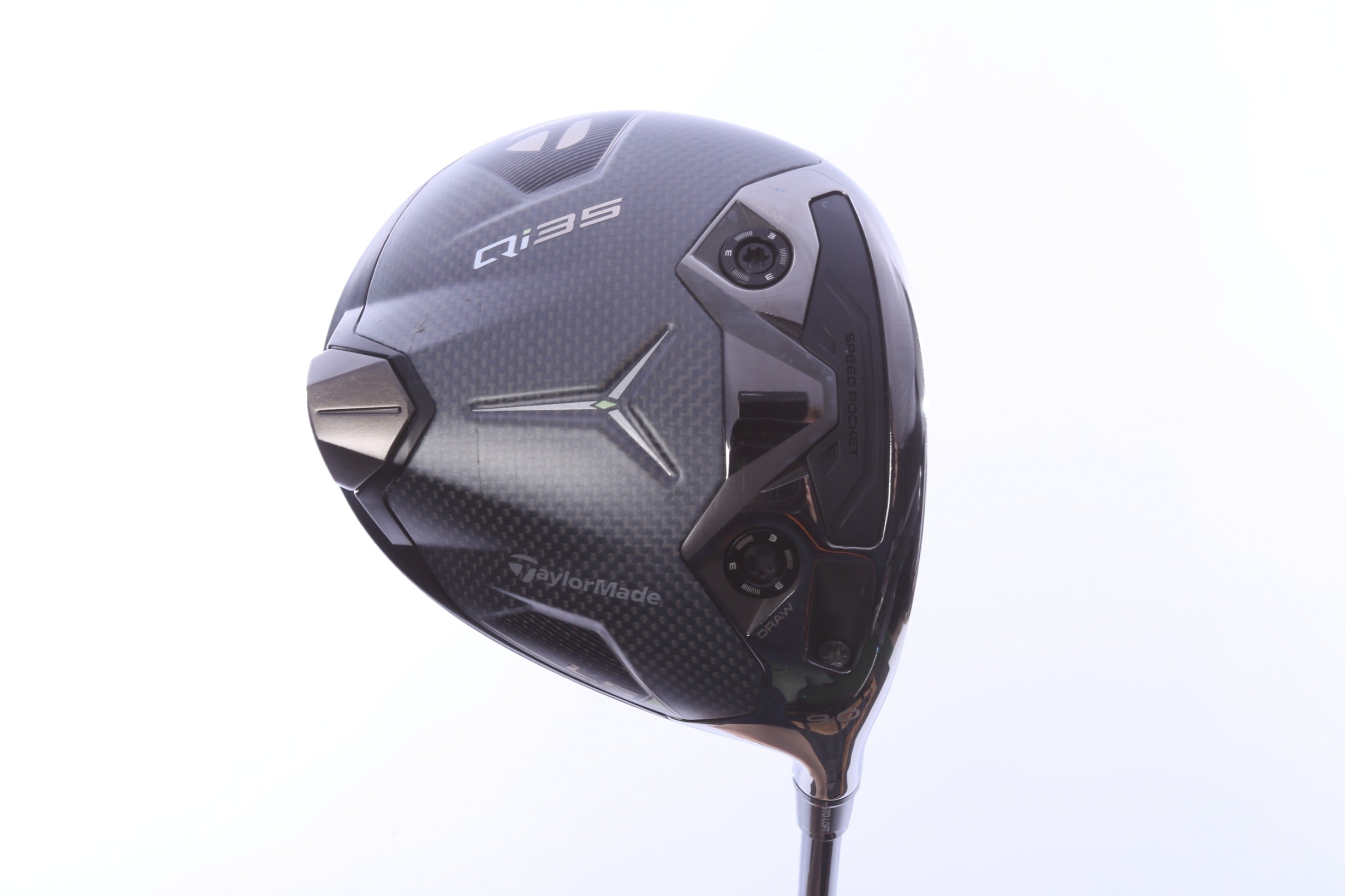 Used TaylorMade Qi35 LS Driver - 9 Degrees - Stiff Flex Project X HZRDUS Smoke RDX Red - Right-Handed-Next Round