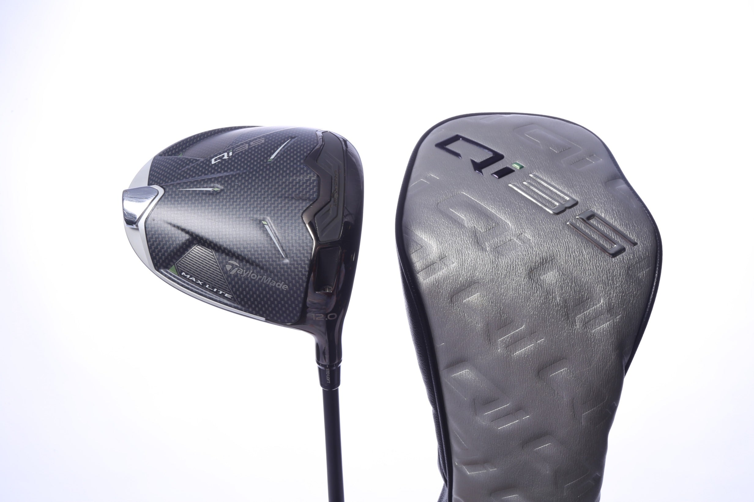 Used TaylorMade Qi35 MAX Lite Driver - 12 Degrees - Seniors Flex Mitsubishi Vanquish - Right-Handed-Next Round