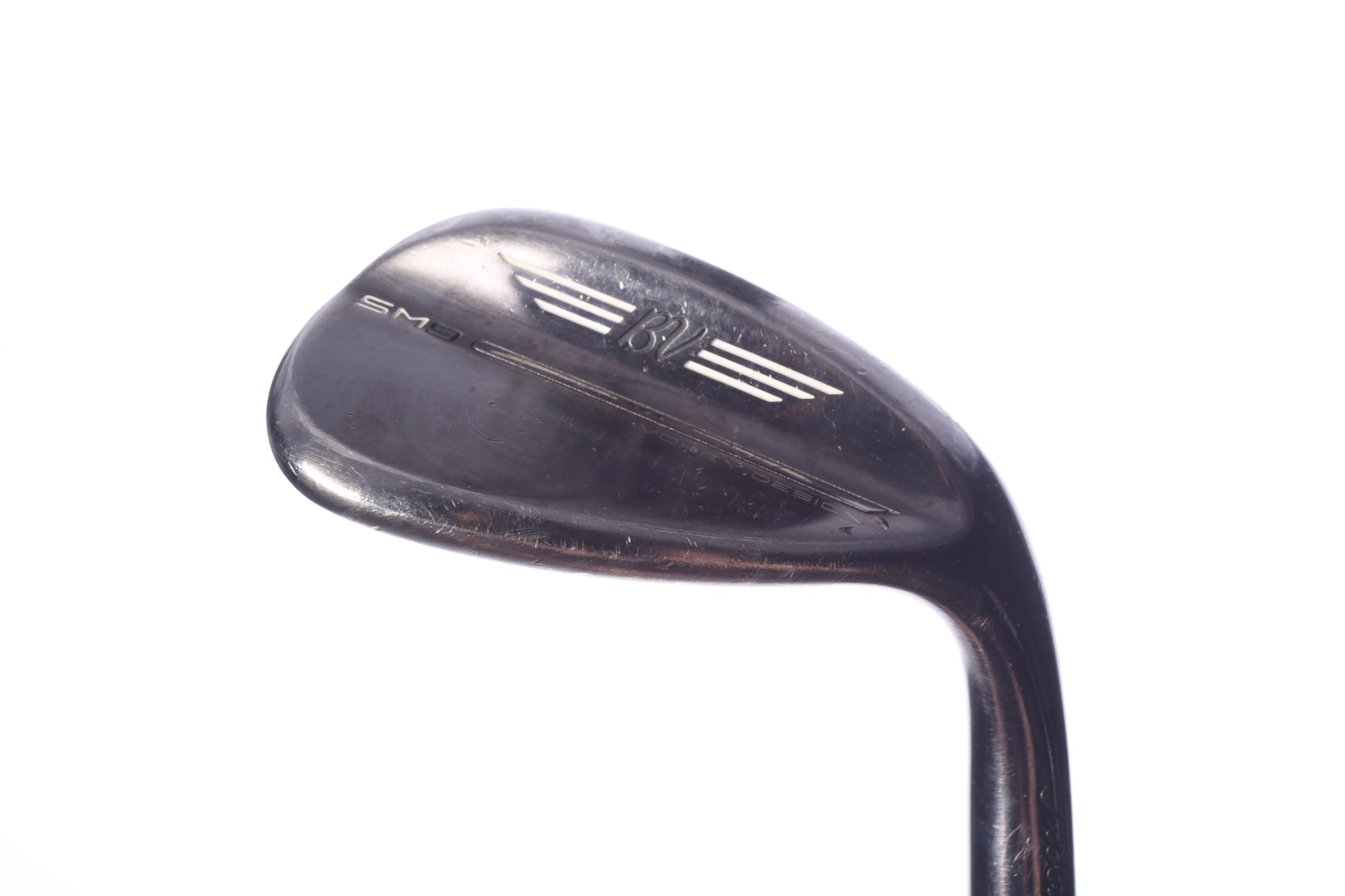 Used Titleist Vokey SM9 Brushed Steel Lob Wedge - Right-Handed - 58 Degrees - Wedge Flex
