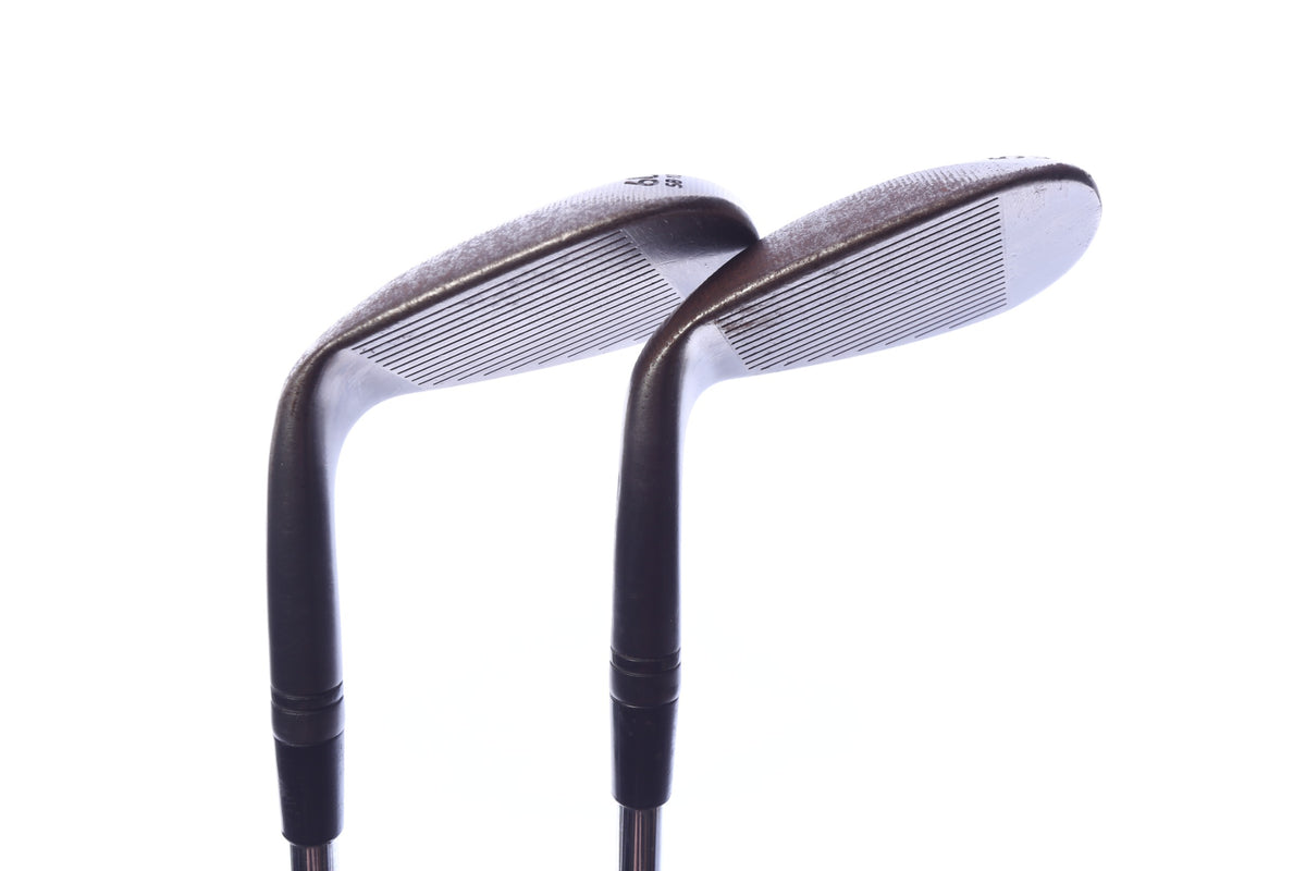 Used TaylorMade Milled Grind 3 Black Wedge Set - Right-Handed - 56*, 60* - Stiff Flex
