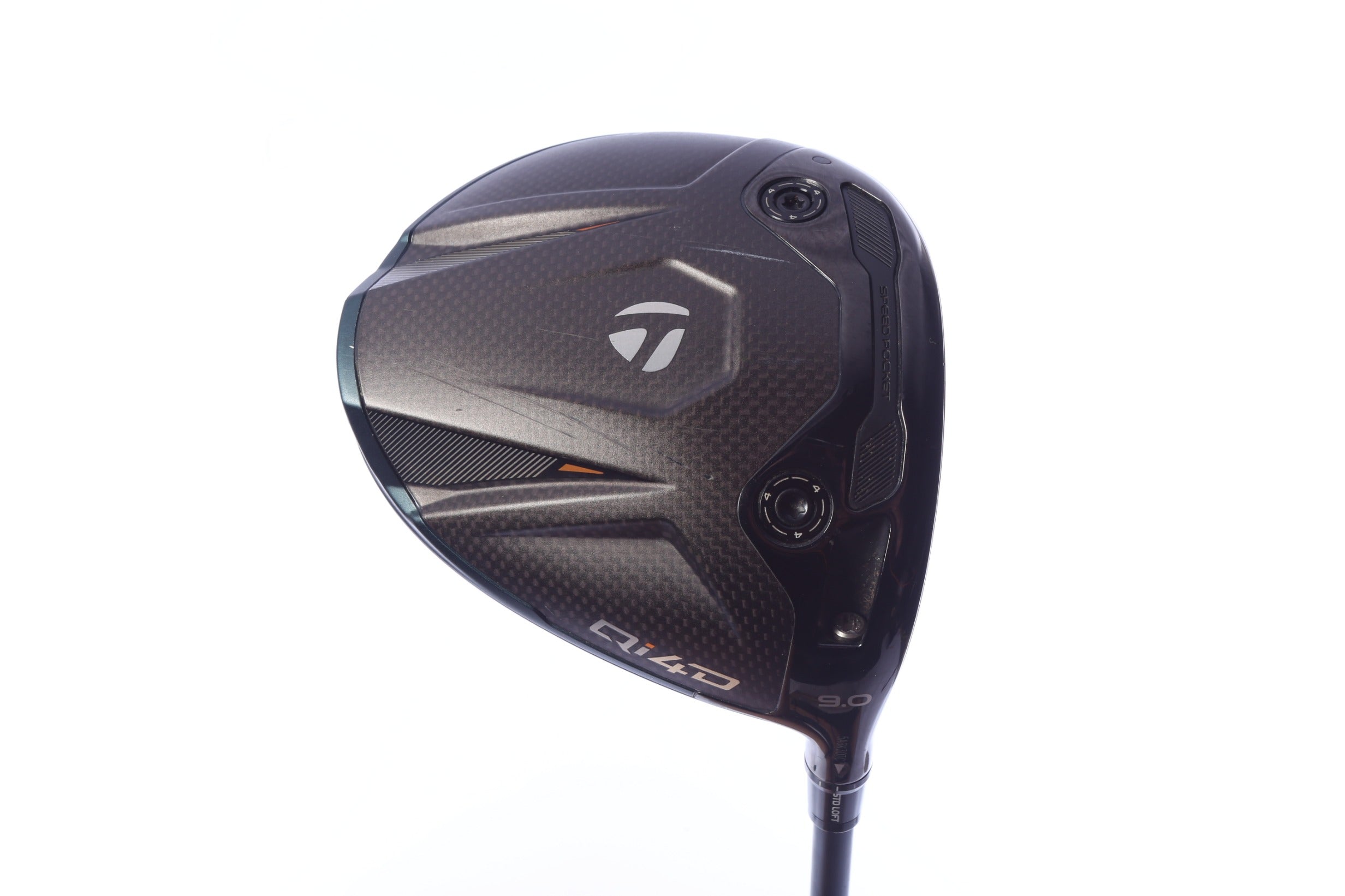 Used TaylorMade Qi4D Driver - 9 Degrees - Stiff Flex TaylorMade REAX - Right-Handed