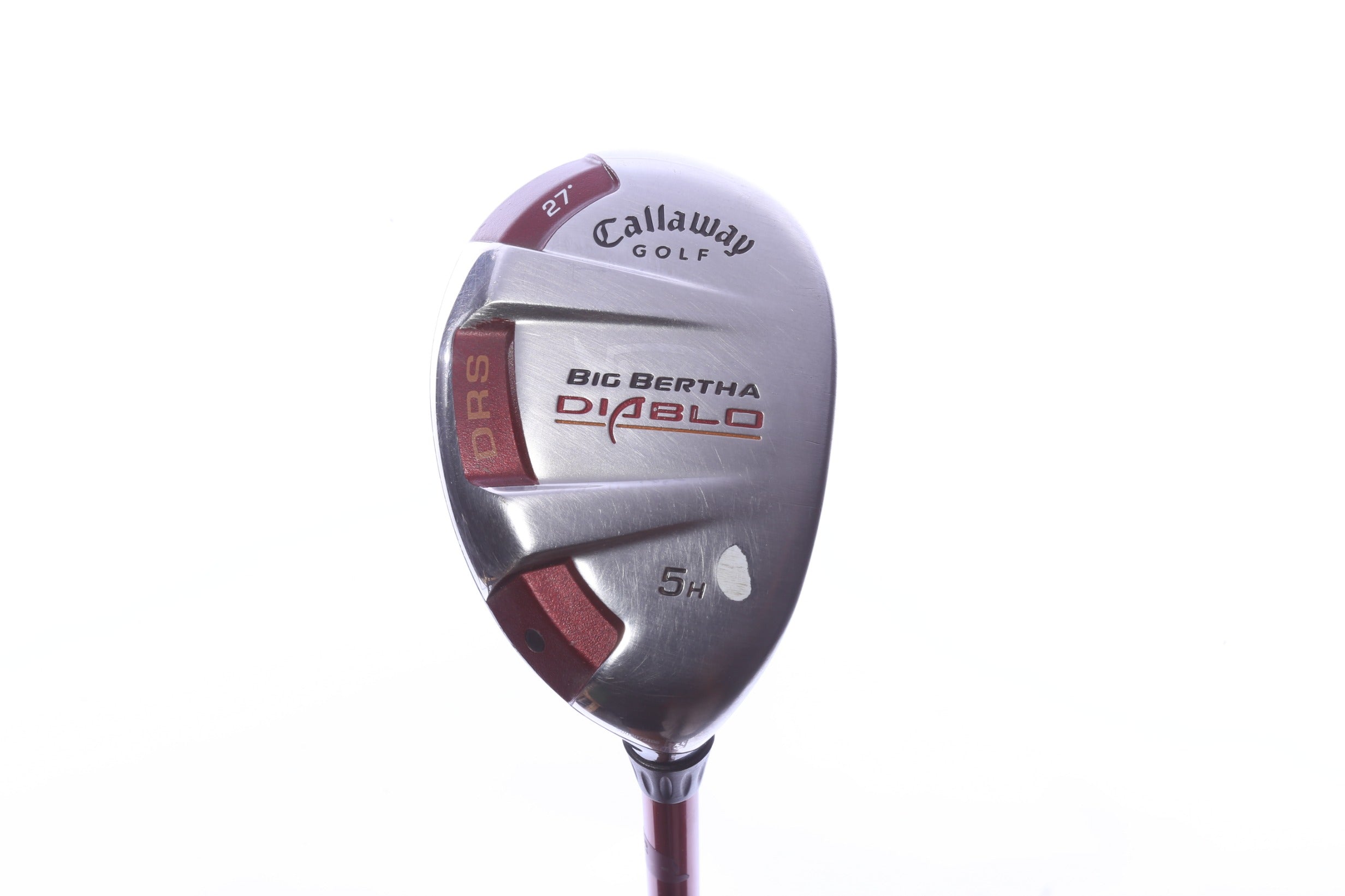 Used Callaway Big Bertha Diablo 5H Hybrid - Right-Handed - 27 Degrees - Regular Flex
