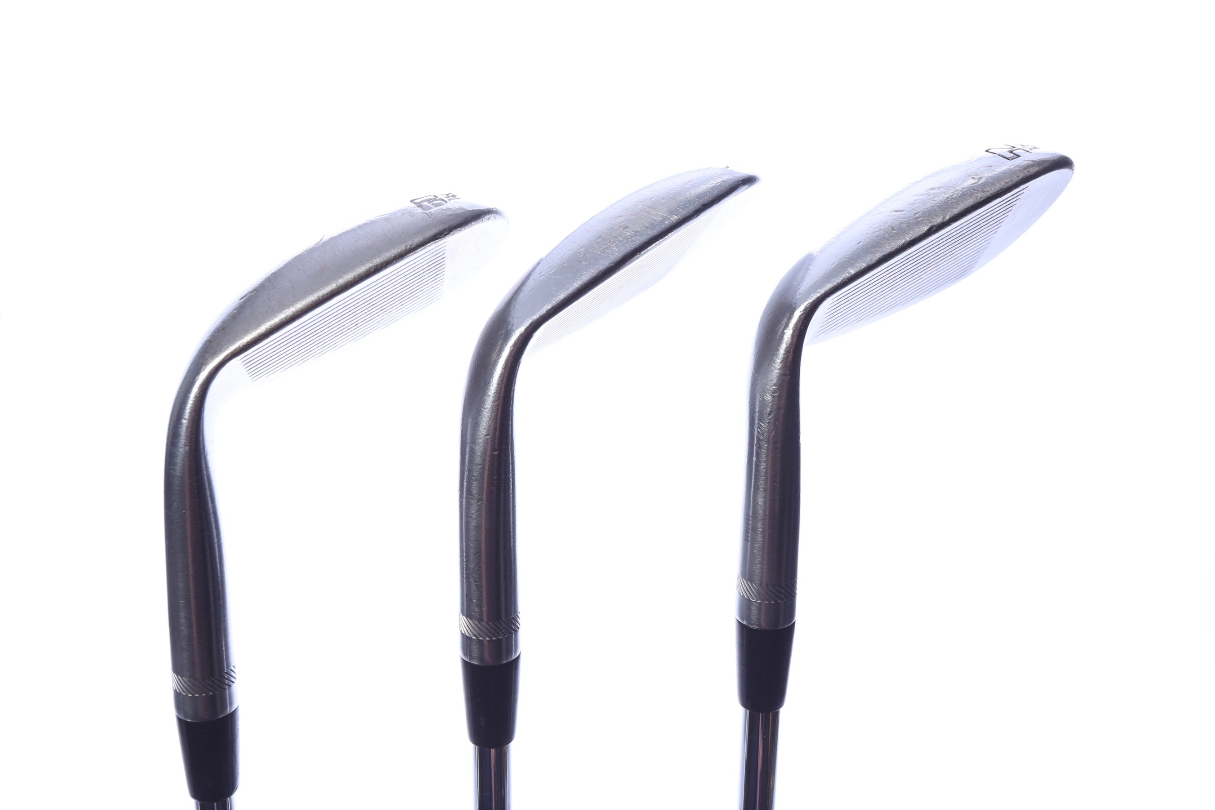 Used Titleist Vokey SM9 Tour Chrome Wedge Set - Right-Handed - 52*, 56*, 60* - Regular Flex