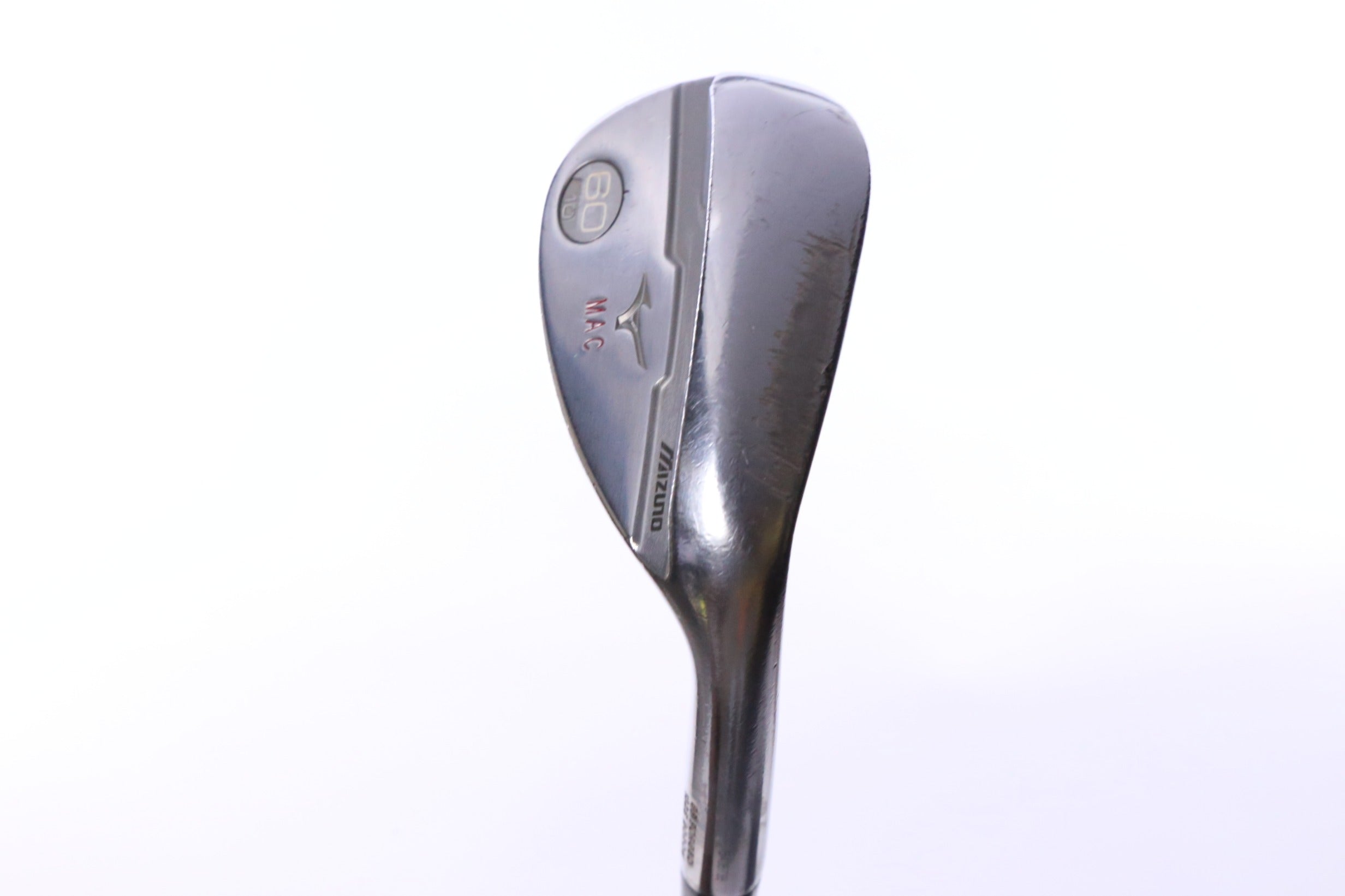 Used Mizuno S18 White Satin Lob Wedge - Right-Handed - 60 Degrees - Regular Flex-Next Round