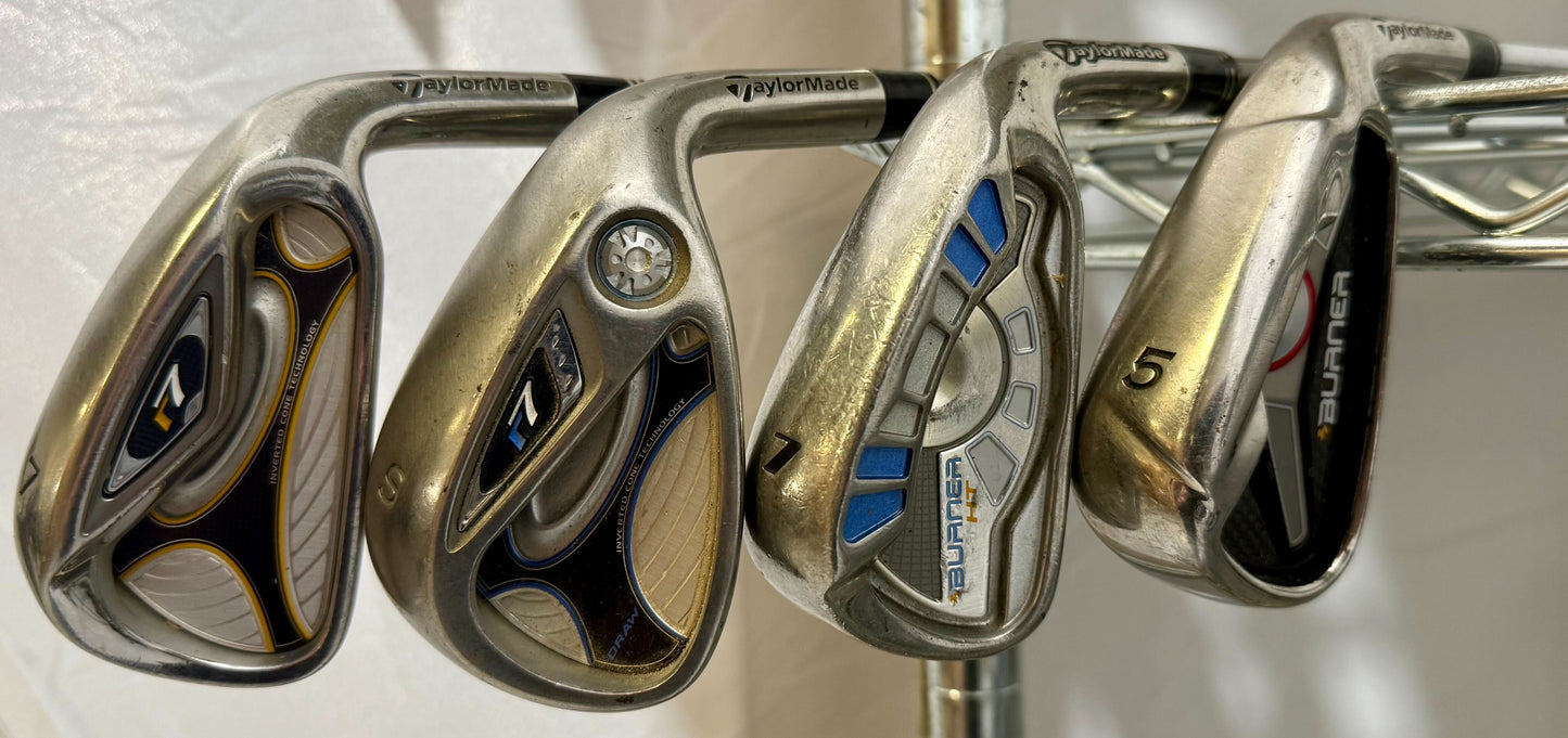 50 Assorted Cobra & TaylorMade Irons & Wedges-Next Round