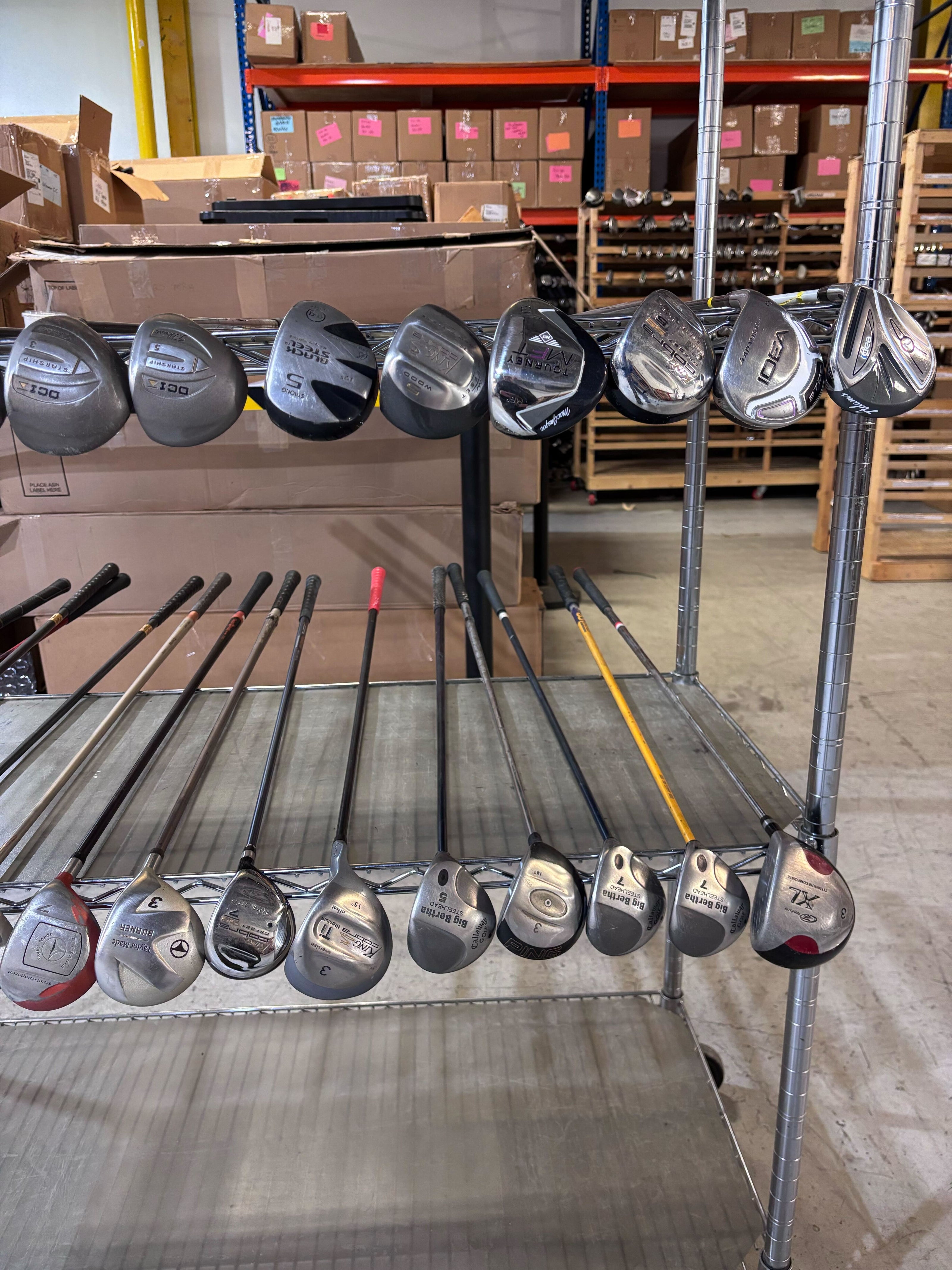 Wholesale Lot of 30 Assorted Fairway Woods-Next Round