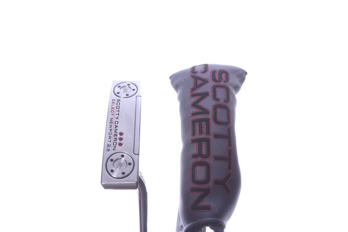 Used Titleist Scotty Cameron 2018 Select Newport 2.5 Putter - Right-Handed - 34 in - Blade-Next Round