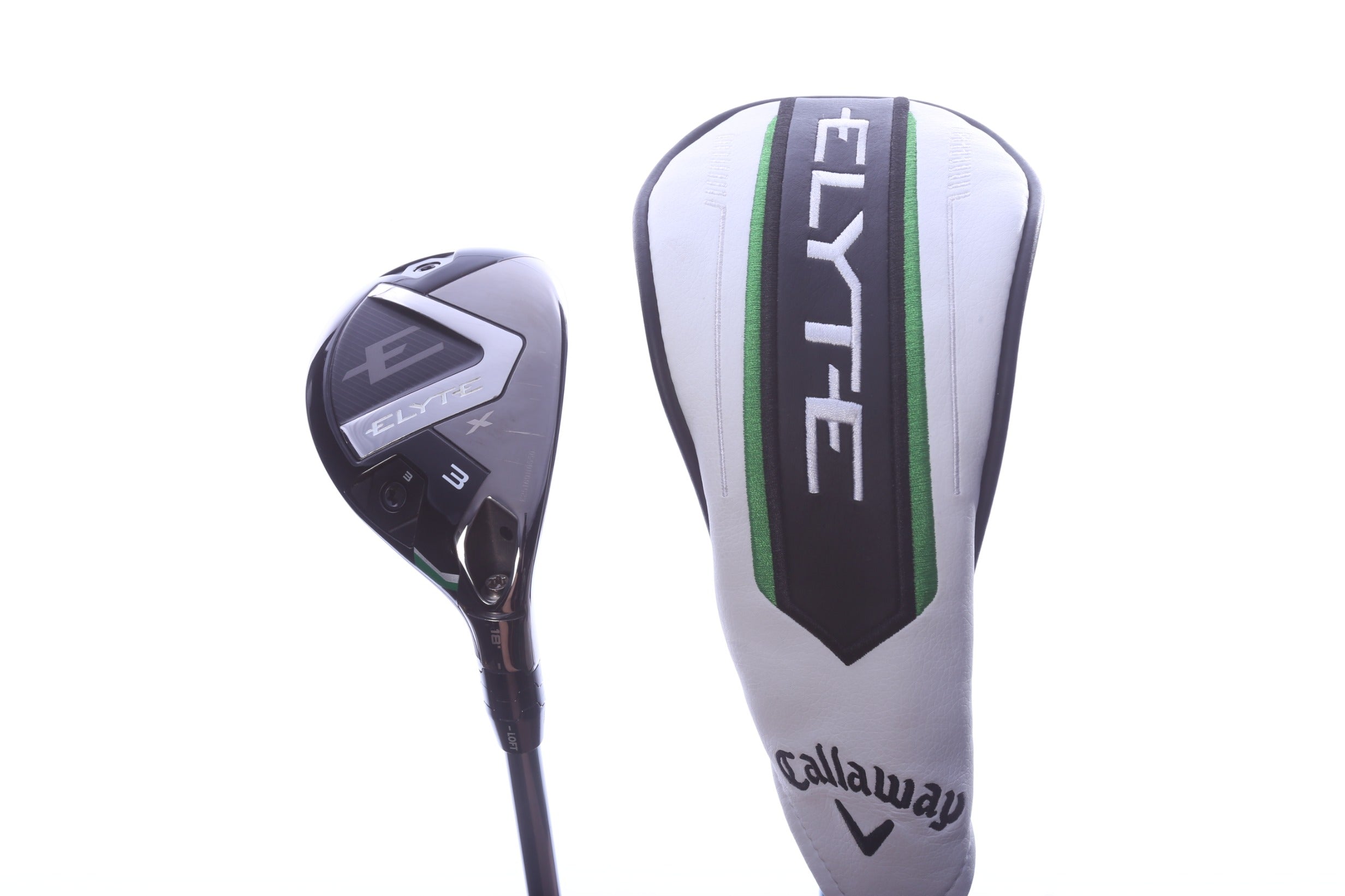 Used Callaway Elyte X 3H Hybrid - Right-Handed - 18 Degrees - Regular Flex-Next Round