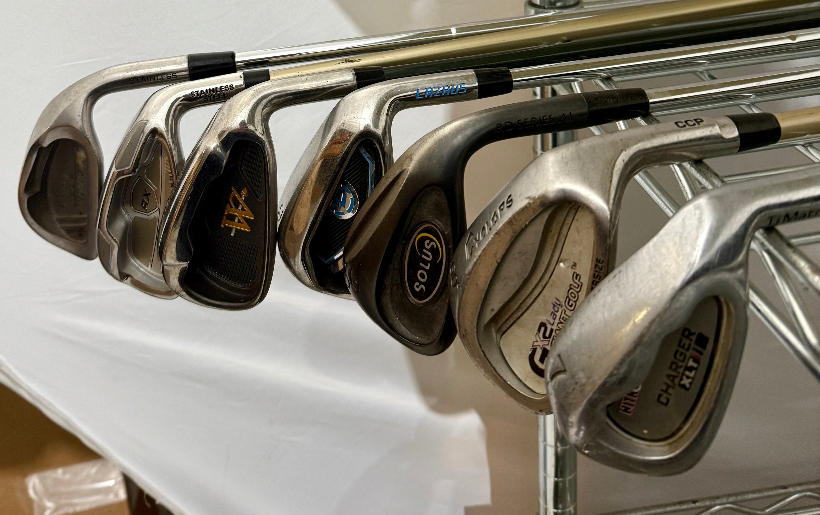 Wholesale Lot of 50 Golf Clubs - Single Irons-Next Round