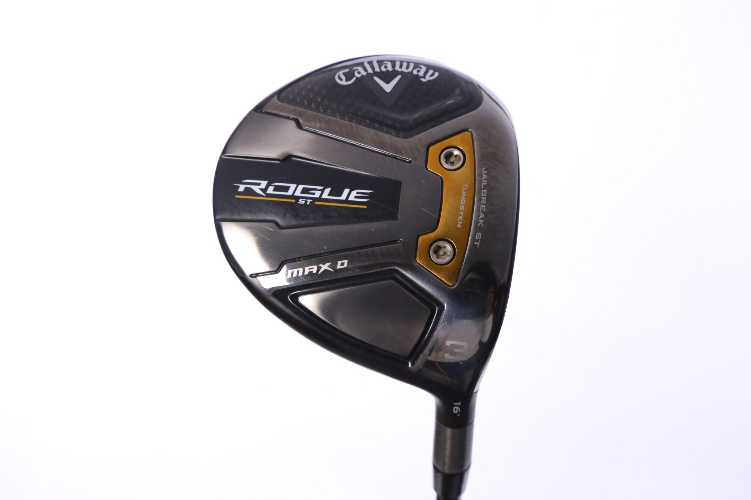Used Callaway Rogue ST Max Draw 3-Wood - Right-Handed - 16 Degrees - Regular Flex