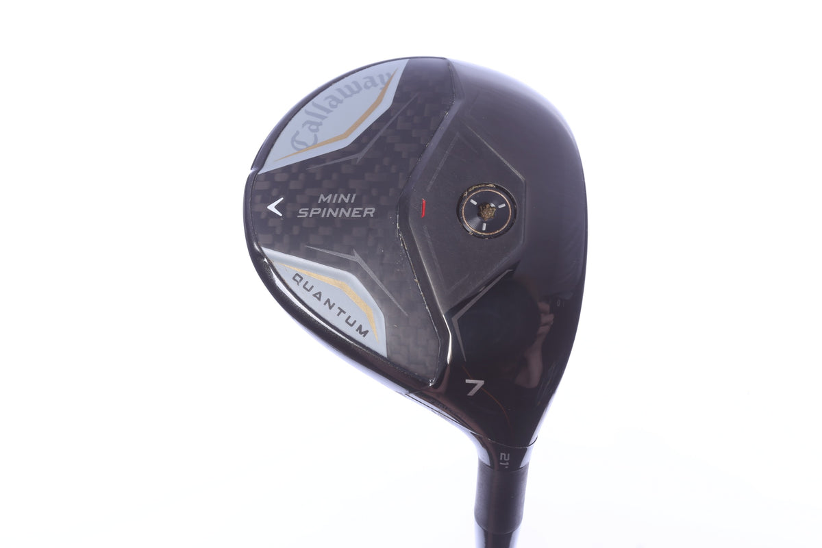 Used Callaway Quantum Mini Spinner 7-Wood - Right-Handed - 21 Degrees - Stiff Flex