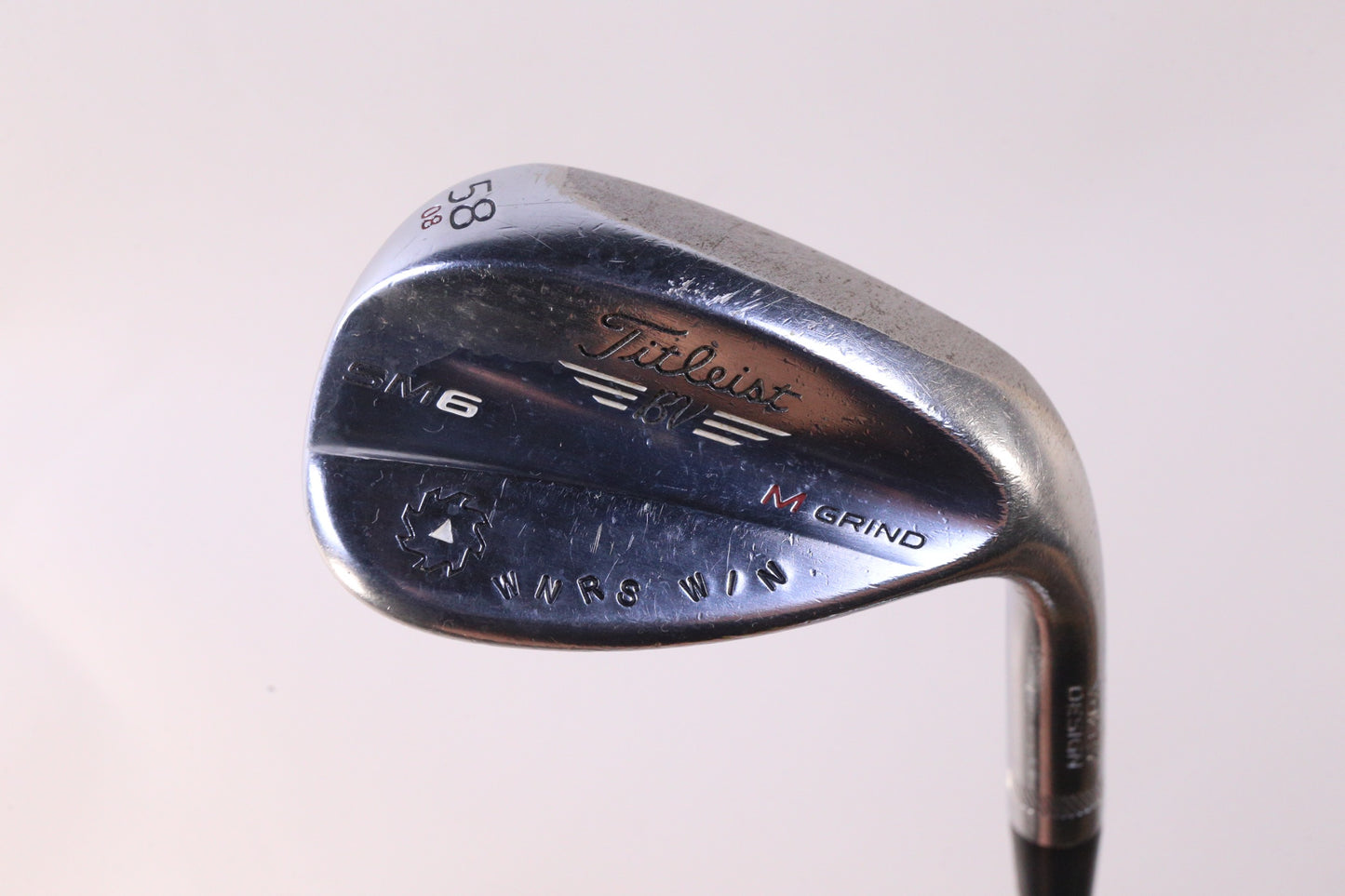 Used Titleist Vokey SM6 Tour Chrome M Grind Lob Wedge - Right-Handed - 58 Degrees - Stiff Flex-Next Round