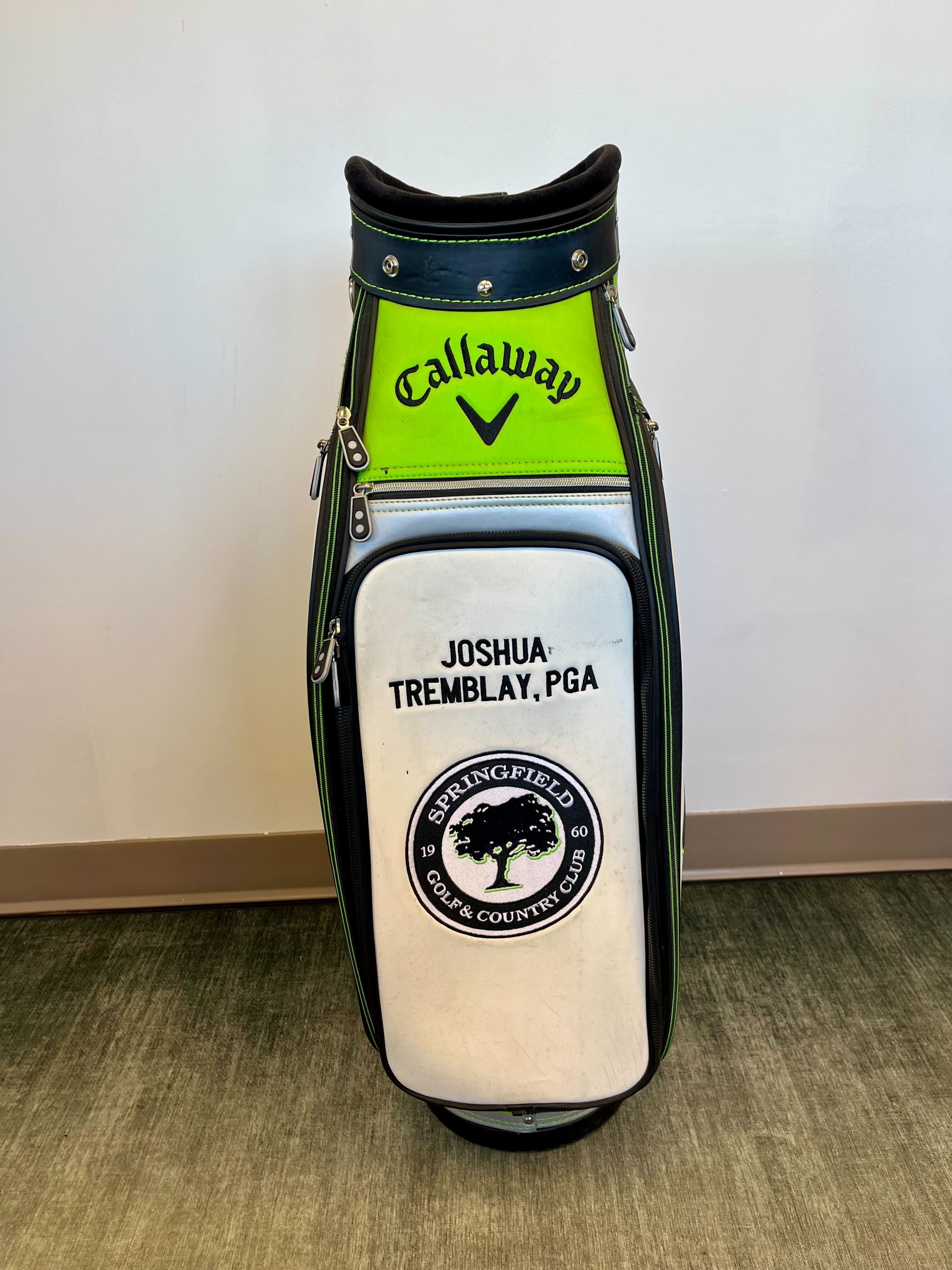 Callaway GBB Epic Staff Cart Bag 3 Dividers/7 pockets w/ Strap and Rain Cover-Next Round