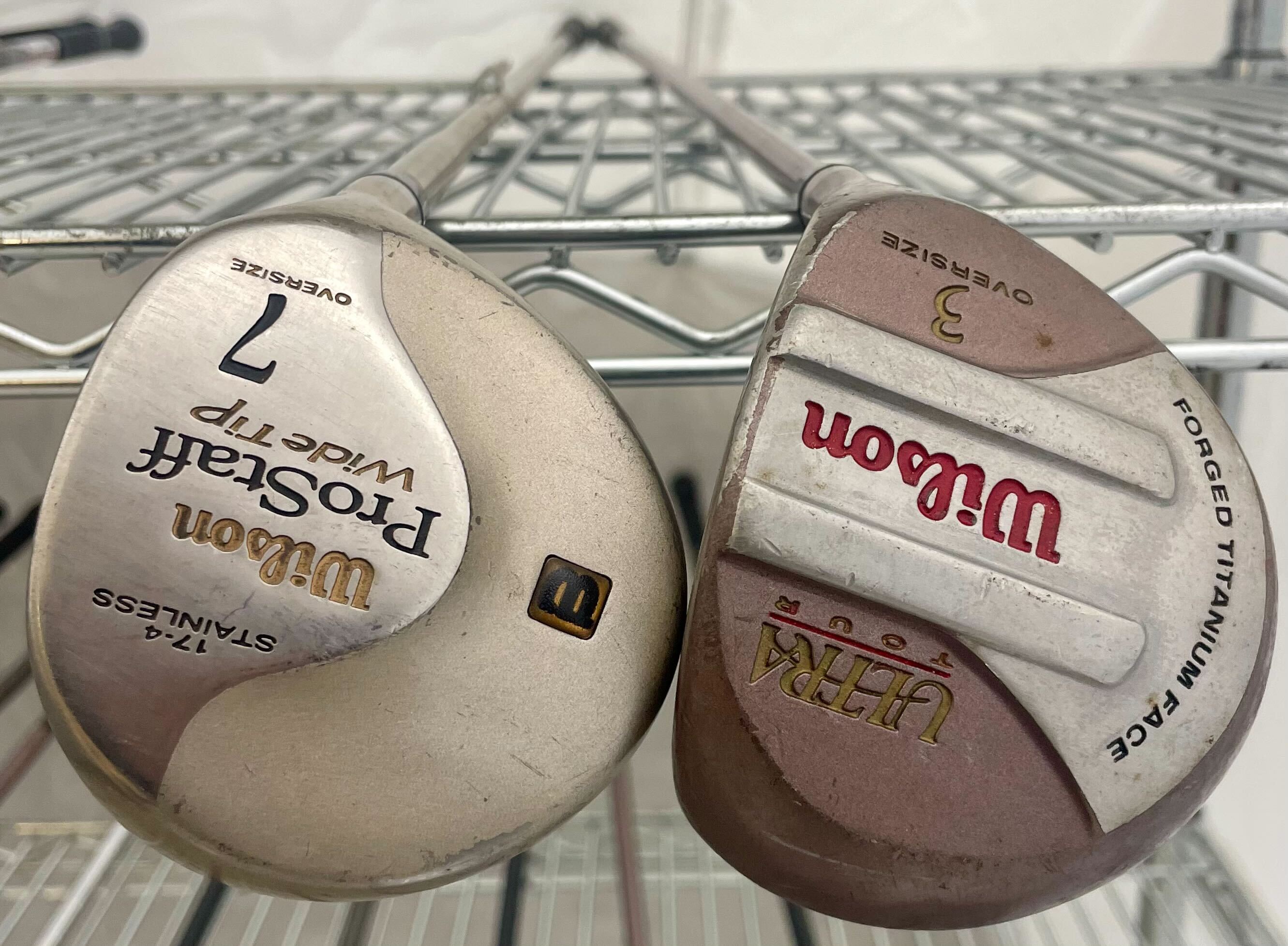 Wholesale Lot of 25 Golf Clubs - Wilson Fairway Woods-Next Round