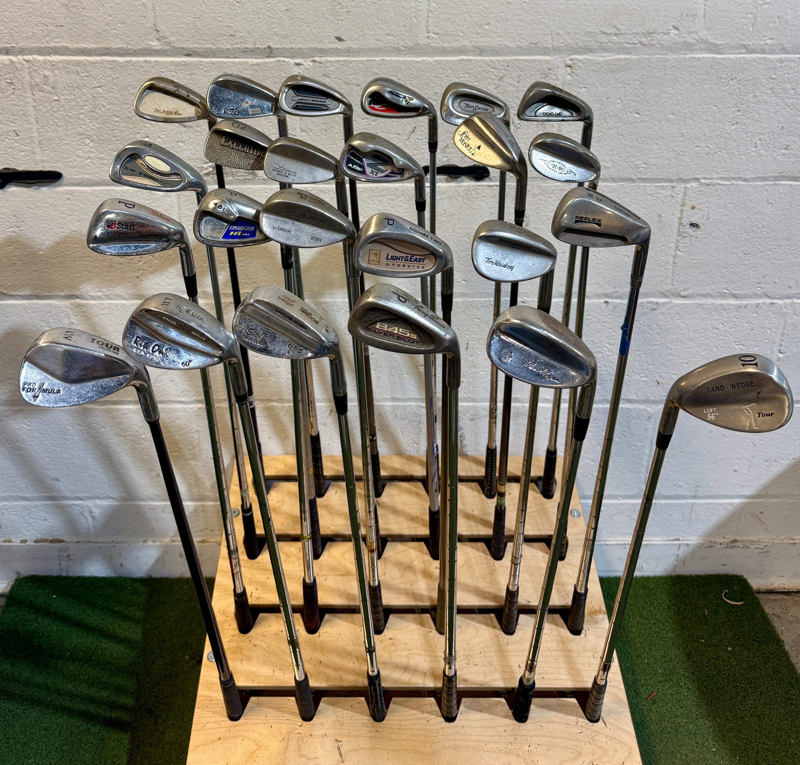 Wholesale Lot of 45 Golf Clubs - Assorted Wedges - RH/LH - Various Flexes-Next Round