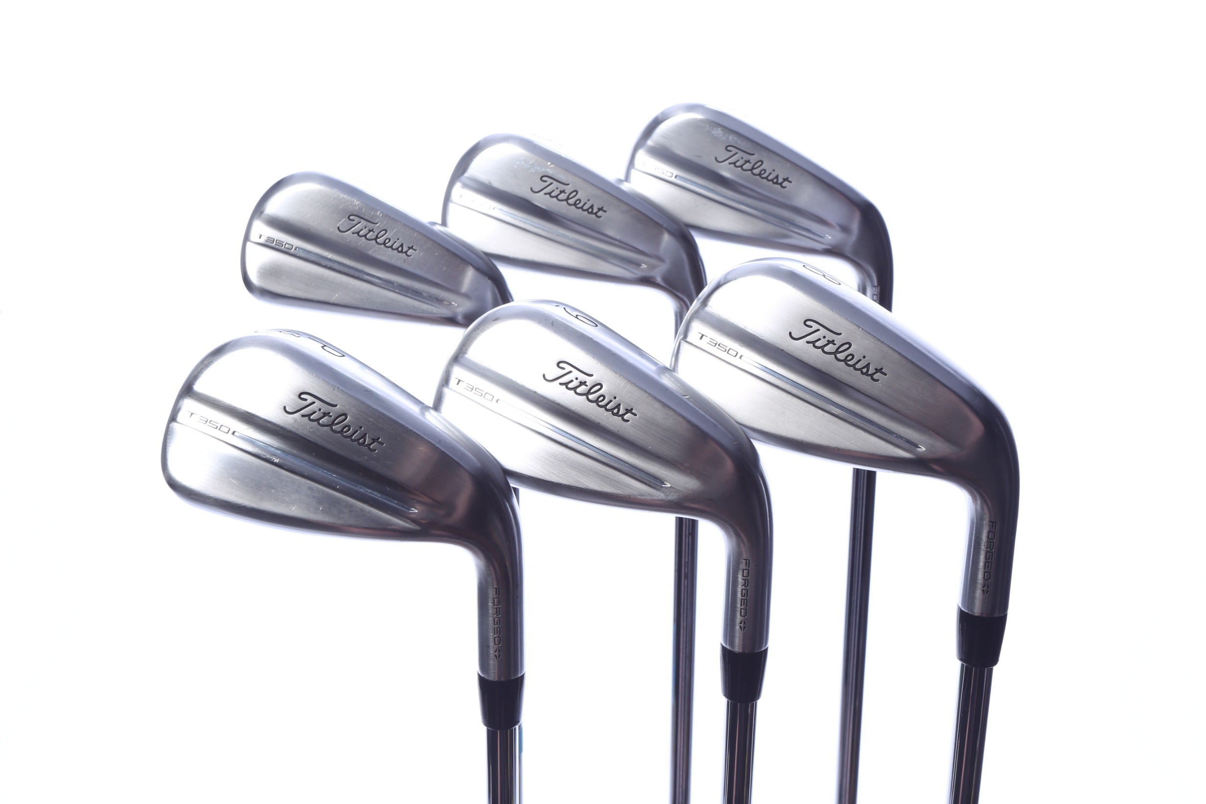 Used Titleist 2025 T350 Iron Set - Right-Handed - 5-PW - Stiff Flex