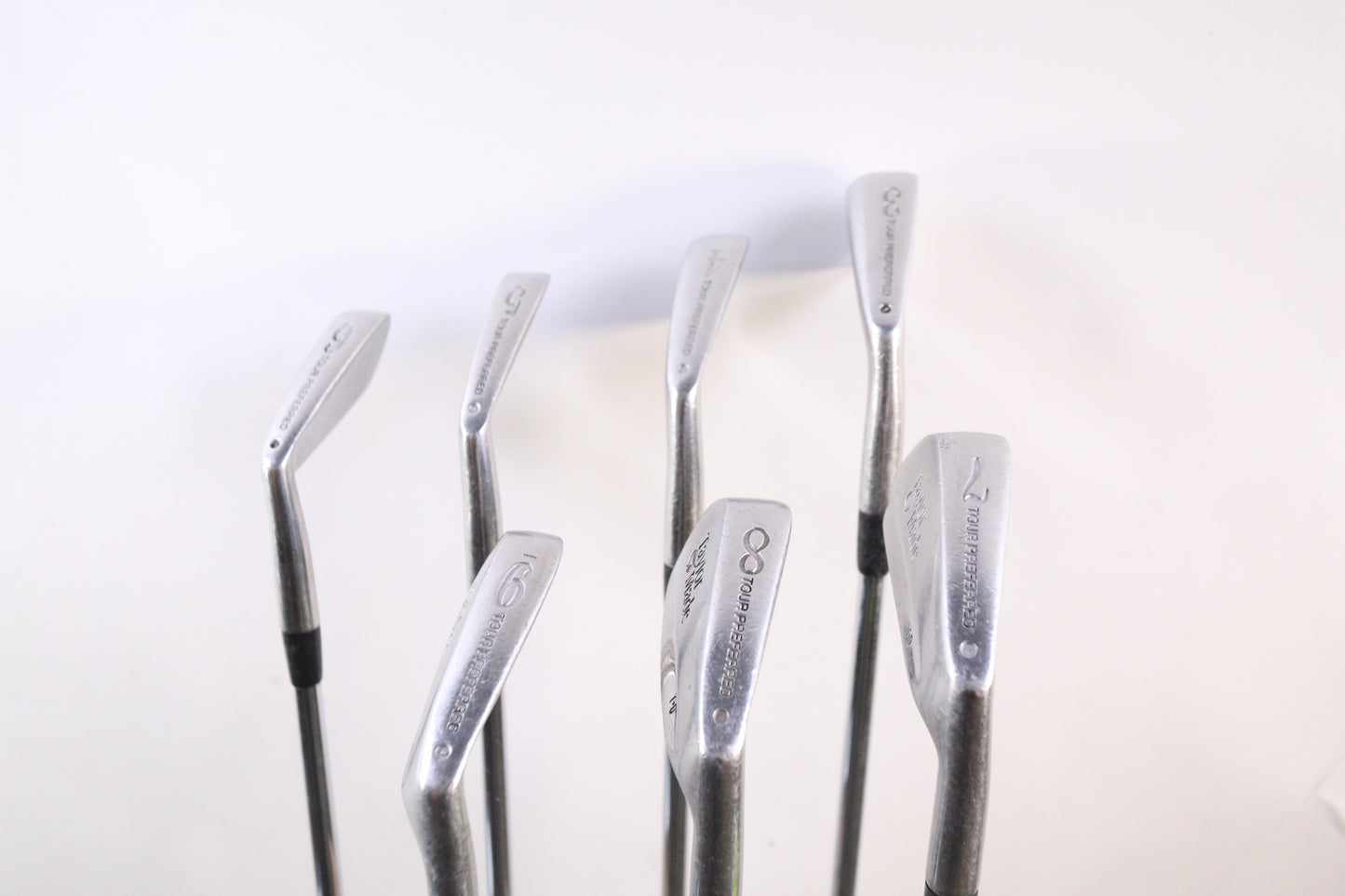 Used TaylorMade Tour Preferred T-D Iron Set - Right-Handed - 3-9 - Stiff Flex-Next Round