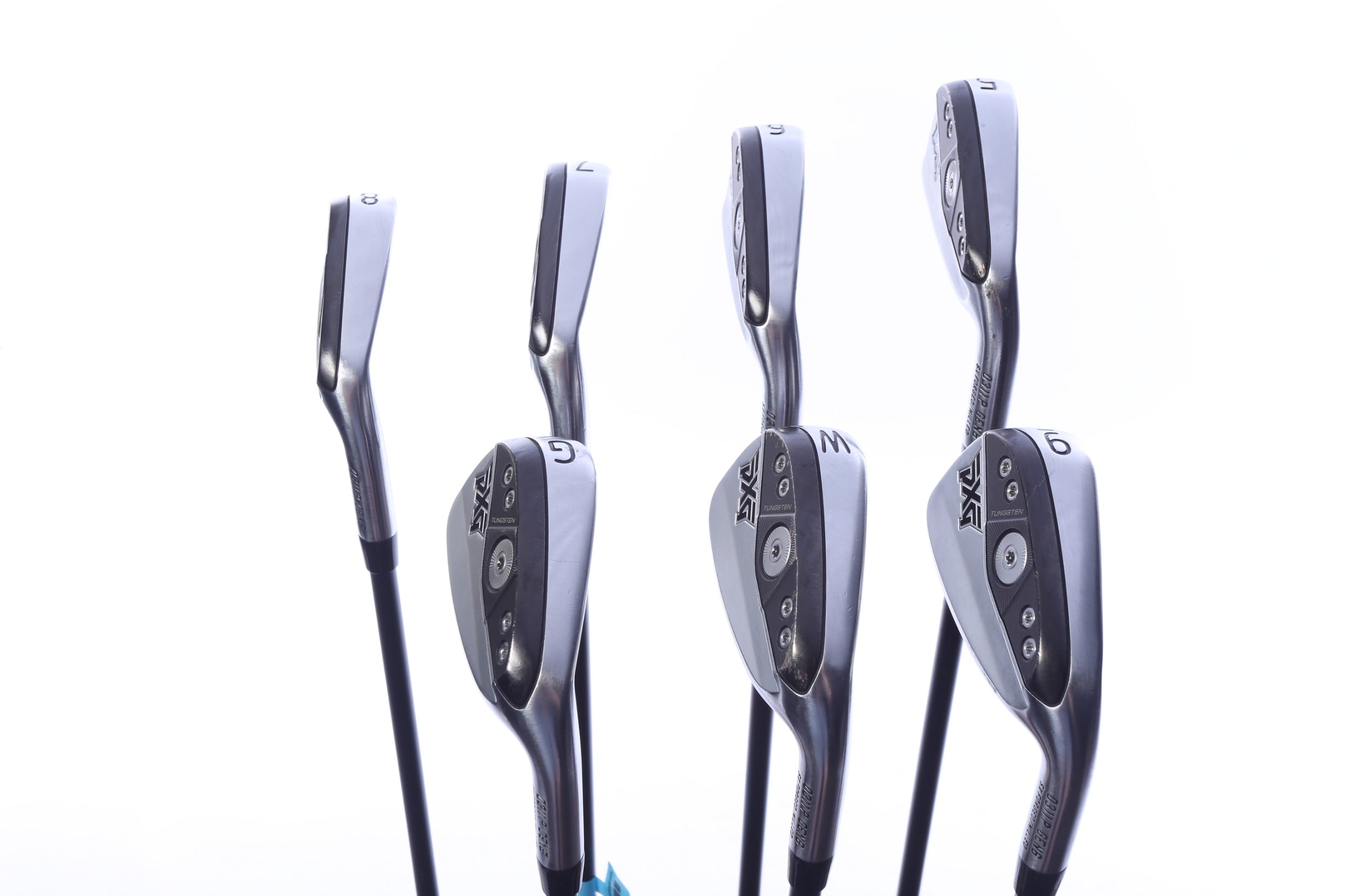 Used PXG 0311 XP Gen 6 Iron Set - Right-Handed - 5-PW, GW - Seniors Flex