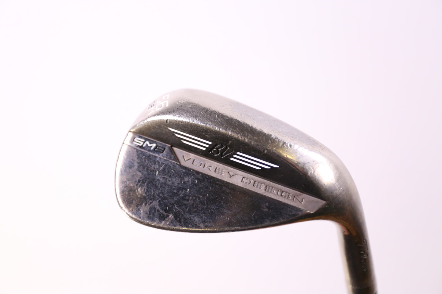 Used Titleist Vokey SM8 Brushed Steel Sand Wedge - Right-Handed - 56 Degrees - Stiff Flex-Next Round