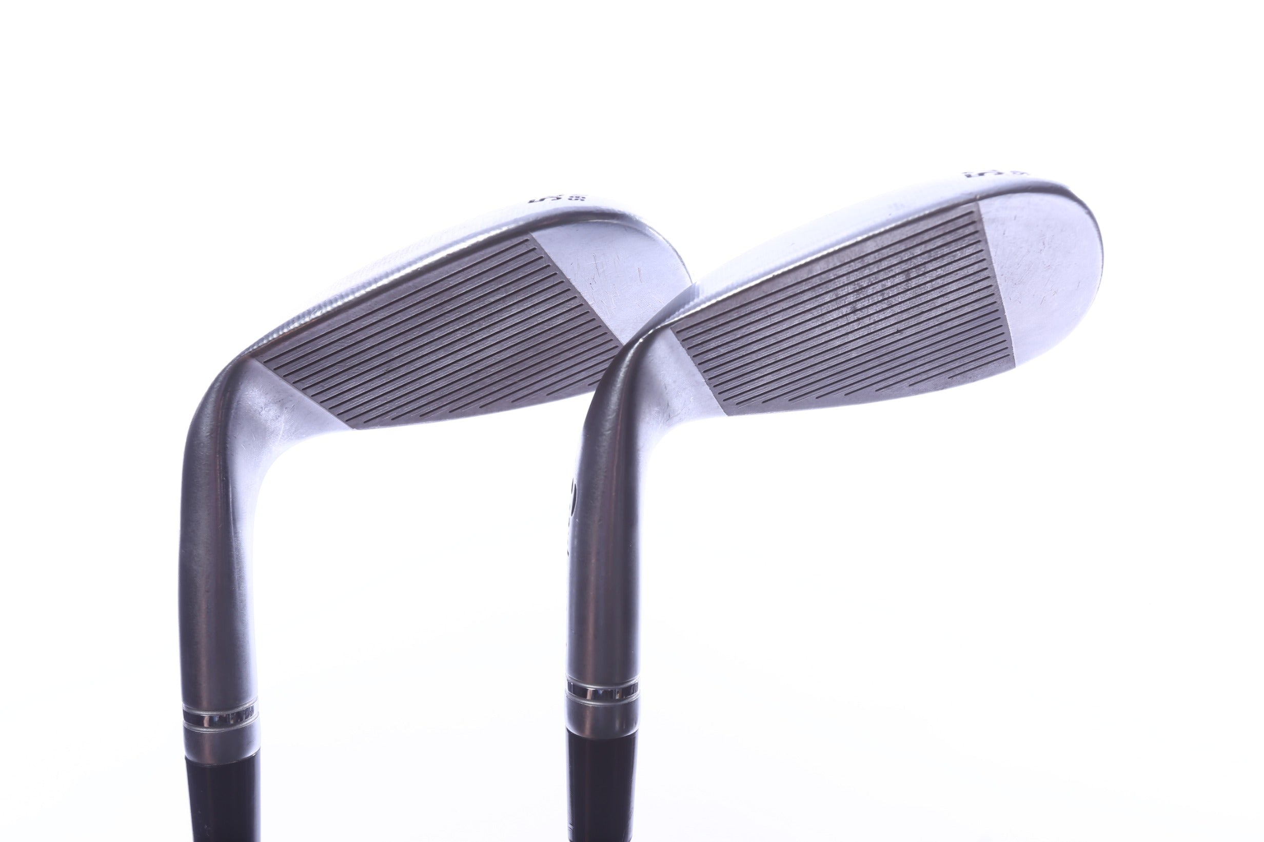 Used TaylorMade Milled Grind 3 Chrome Wedge Set - Right-Handed - 52*, 56* - Stiff Flex