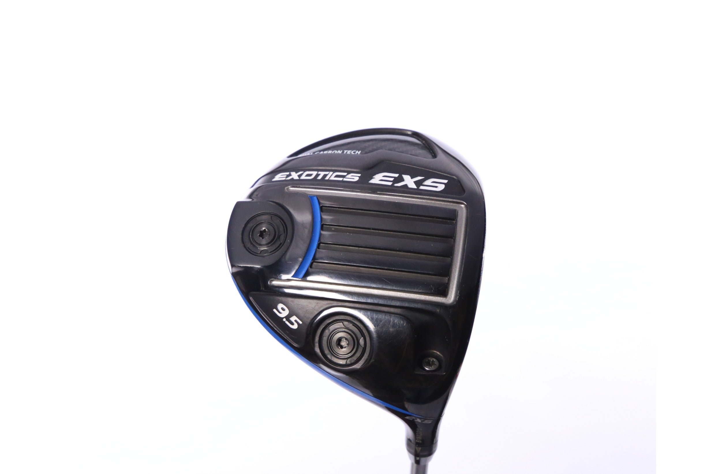 Used Tour Edge Exotics EXS Driver - 9.5 Degrees - Stiff Flex Mitsubishi Tensei CK Series Blue - Right-Handed