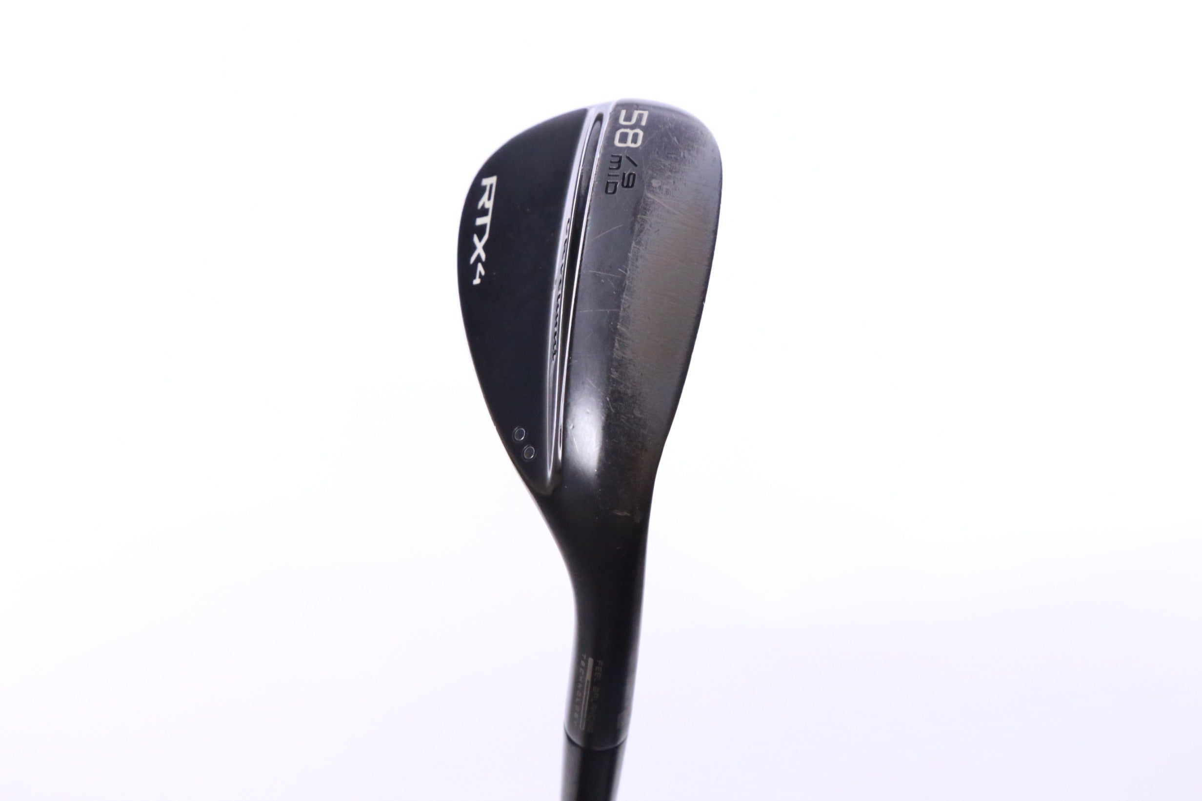 Used Cleveland RTX-4 Black Satin Lob Wedge - Right-Handed - 58 Degrees - Stiff Flex-Next Round