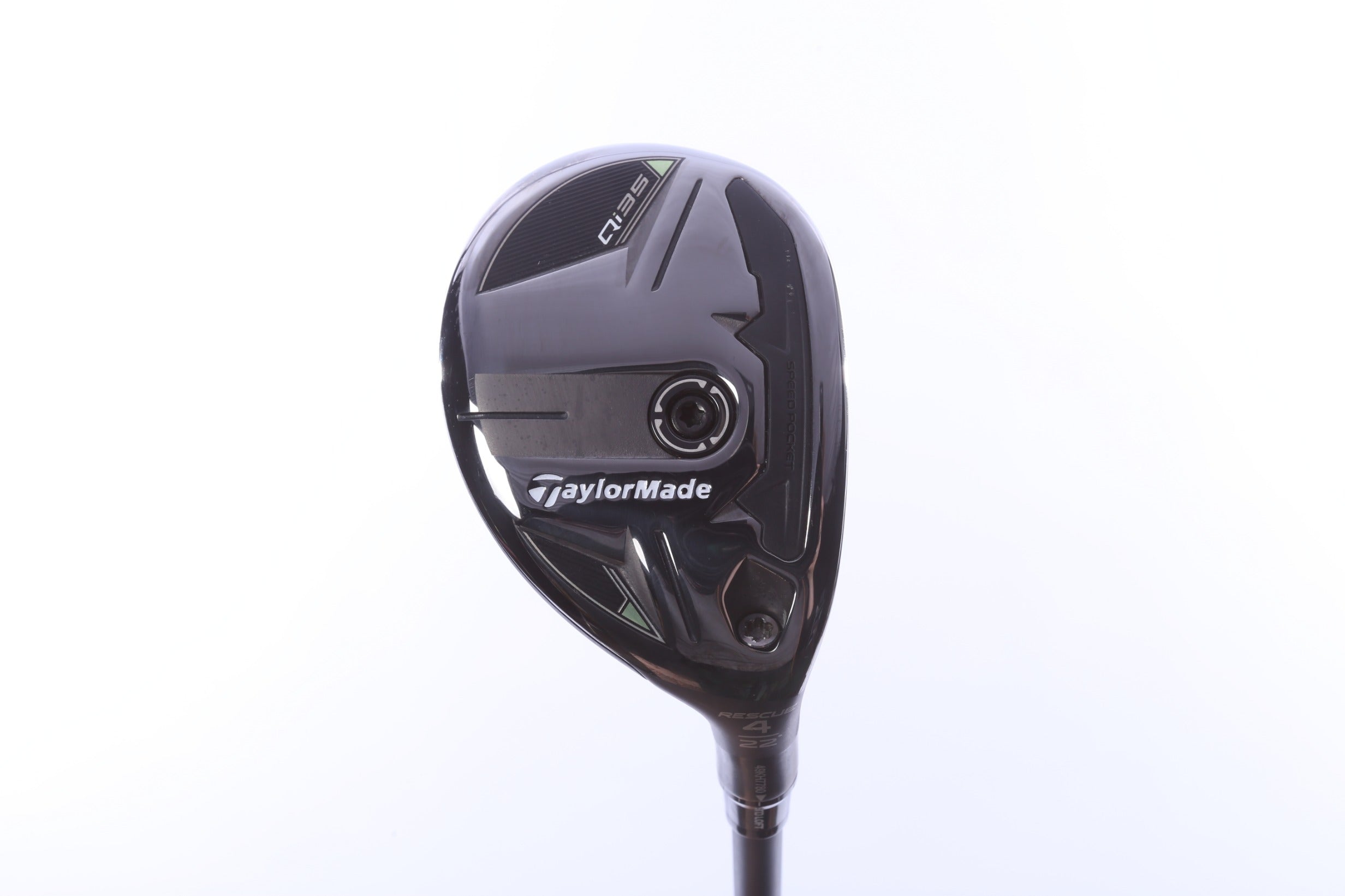 Used TaylorMade Qi35 Rescue 4H Hybrid - Right-Handed - 22 Degrees - Stiff Flex-Next Round
