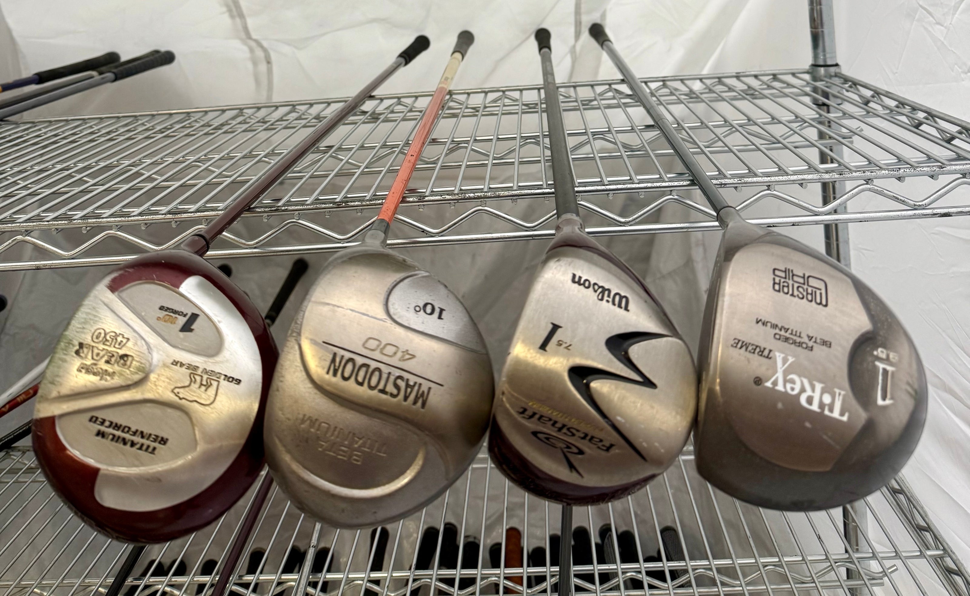 Wholesale Lot of 15 Golf Clubs - Assorted Drivers-Next Round