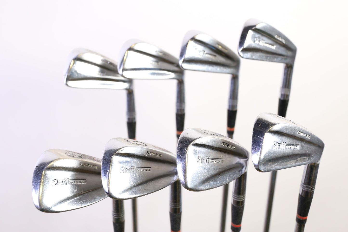 Used Wilson STAFF TOUR BLADE Iron Set - Right-Handed - 3-PW - Regular Flex-Next Round