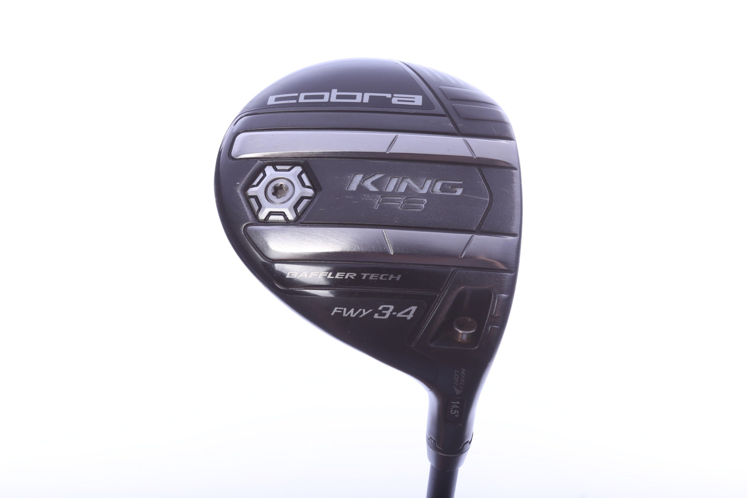 Used Cobra King F8 3-Wood - Right-Handed - 14.5 Degrees - Regular Flex