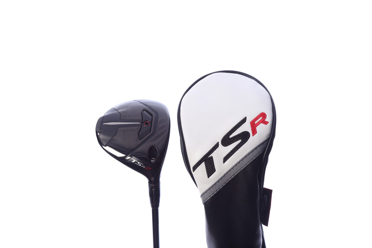 Used Titleist TSR2 3-Wood - Right-Handed - 15 Degrees - Stiff Flex