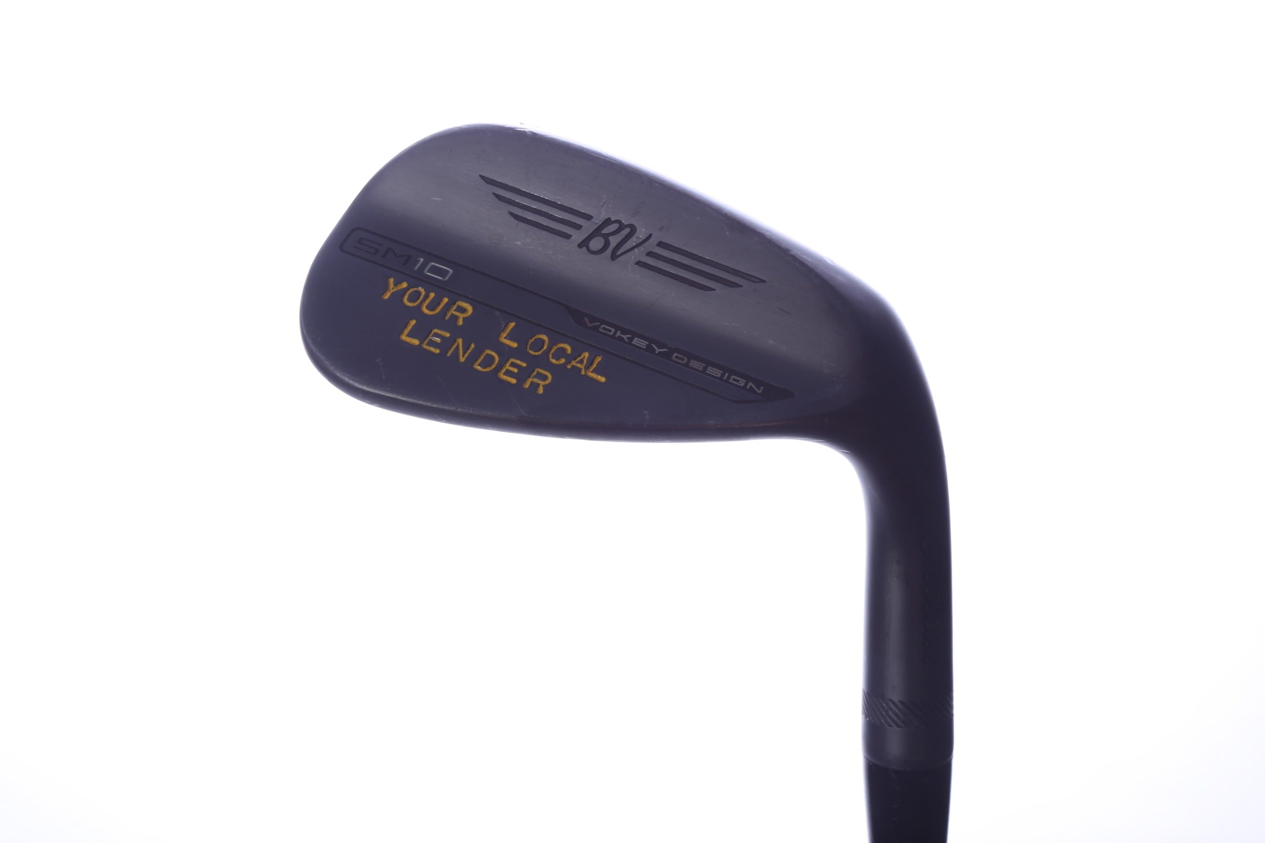 Used Titleist Vokey SM10 Jet Black Gap Wedge - Right-Handed - 52 Degrees - Stiff Flex-Next Round