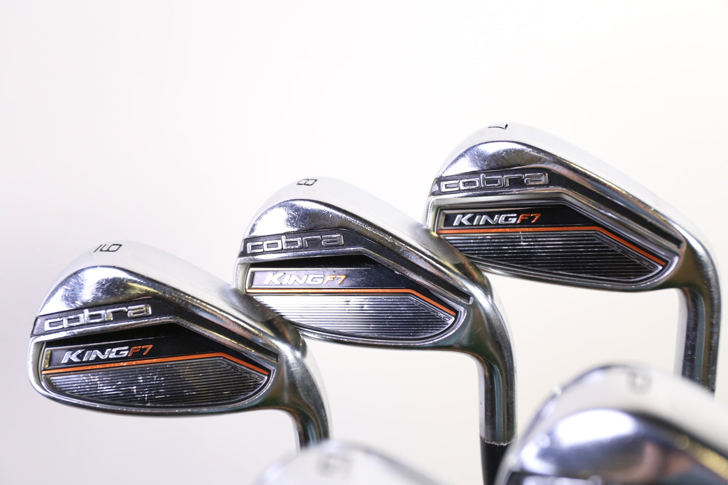 Used Cobra King F7 Iron Set - Right-Handed - 7-GW - Regular Flex-Next Round