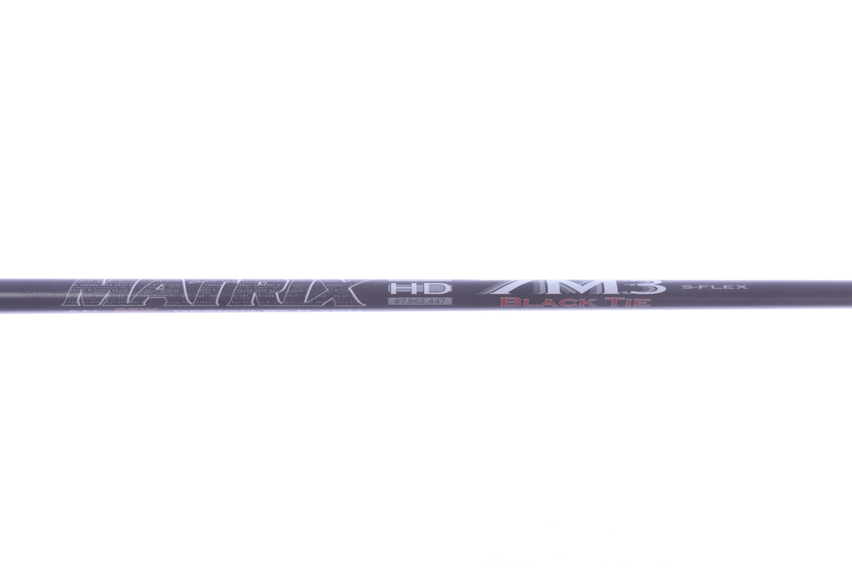 Used TaylorMade M6 Driver - 9 Degrees - Stiff Flex Matrix HD 7M3 Black Tie - Right-Handed