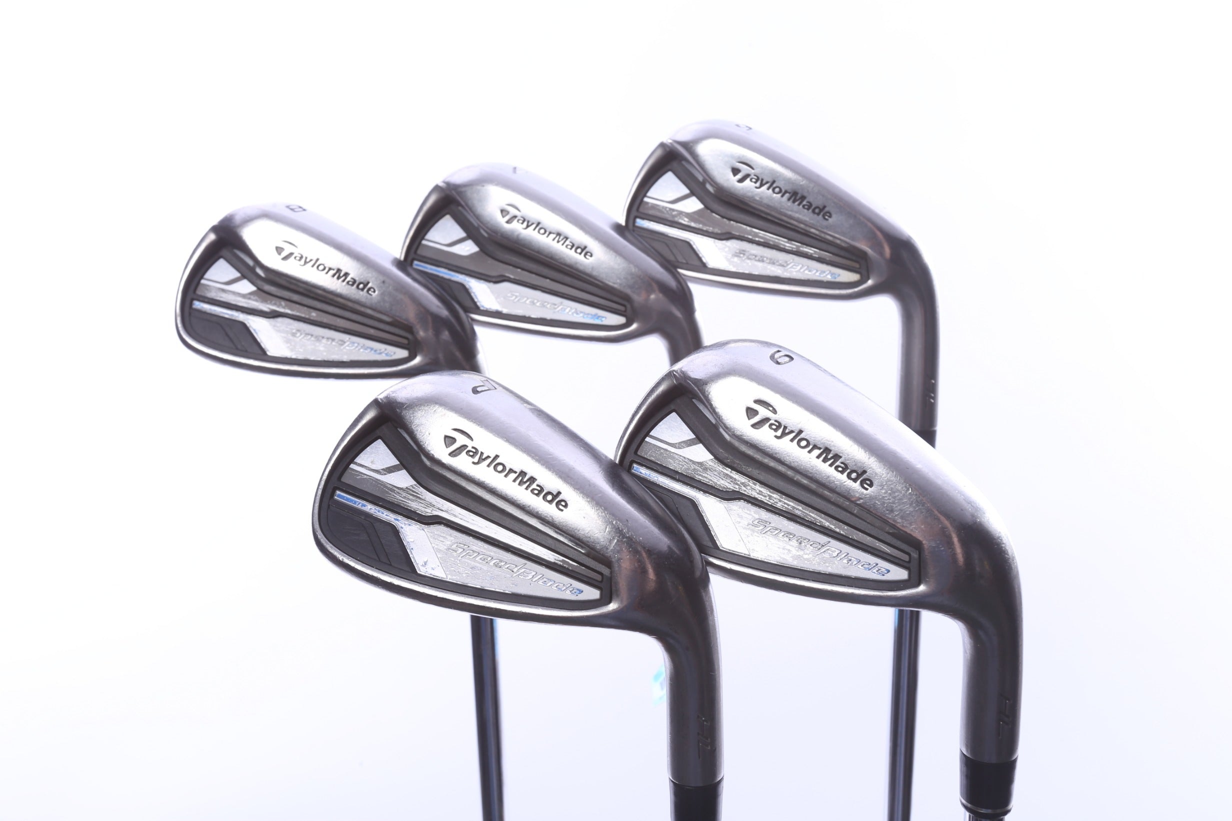 Used TaylorMade SpeedBlade Iron Set - Right-Handed - 6-PW - Uniflex Flex-Next Round