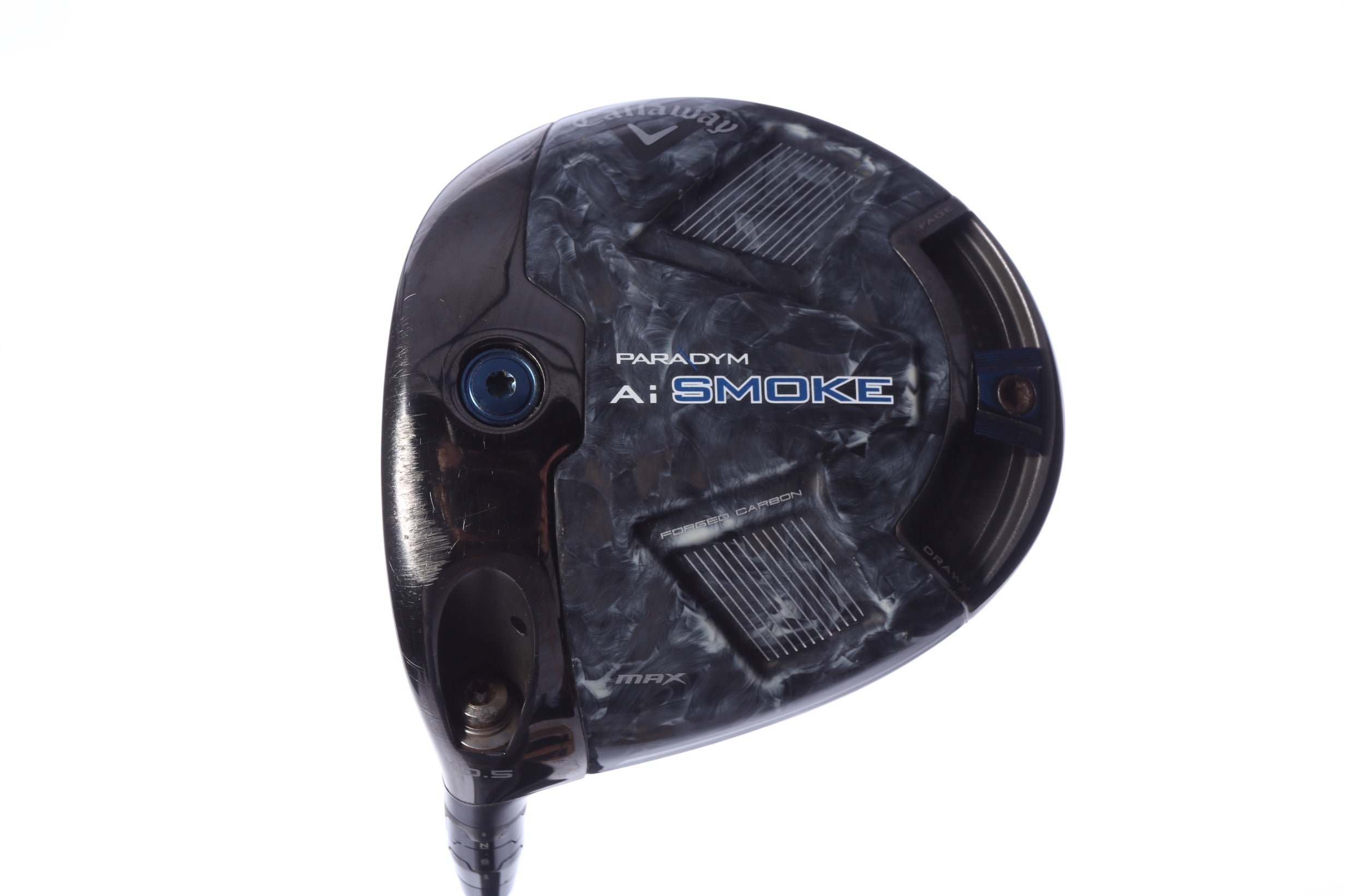Used Callaway Paradym Ai Smoke MAX Driver - 10.5 Degrees - Regular Flex Mitsubishi TENSEI AV Blue - Left-Handed-Next Round