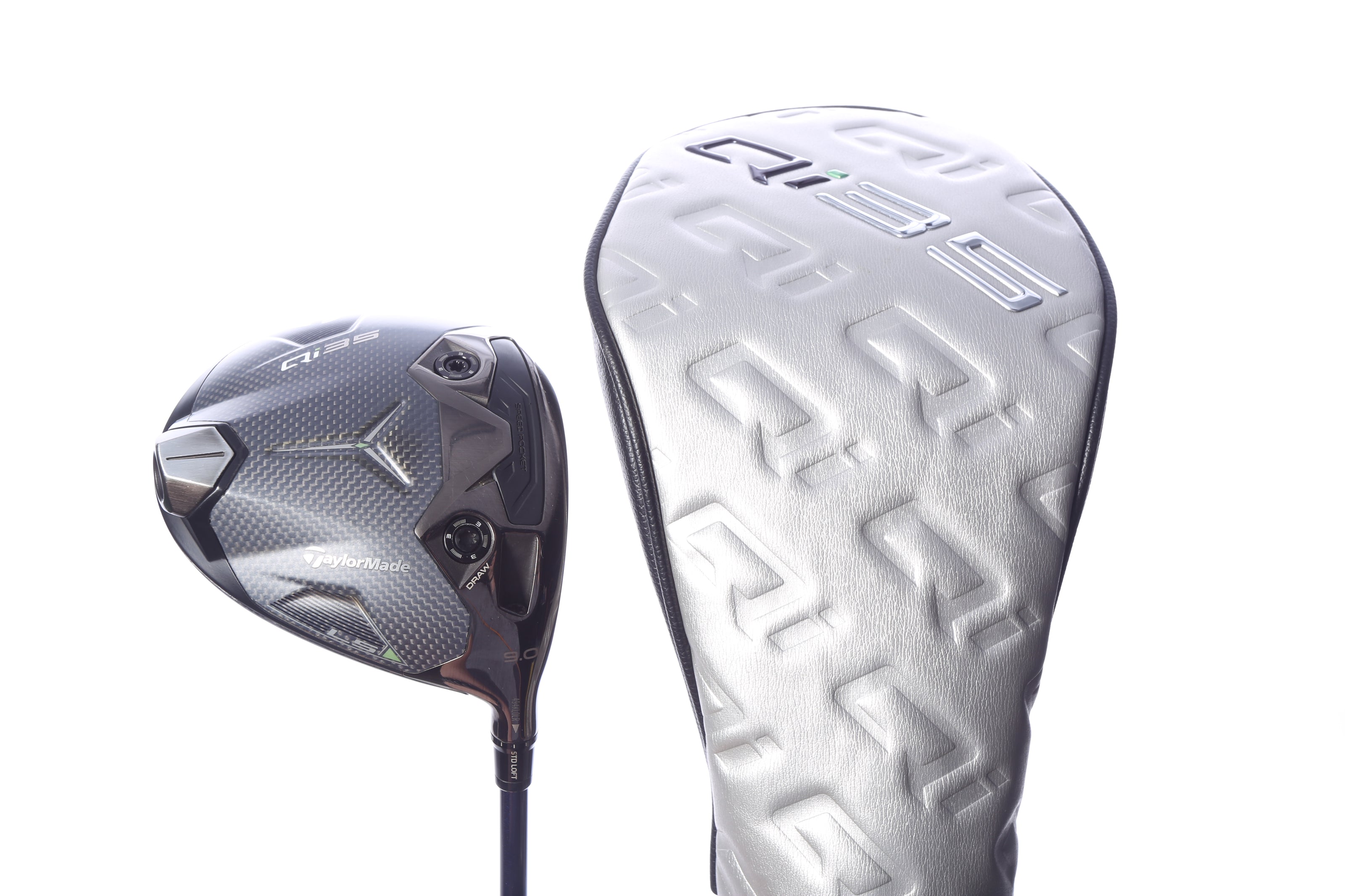 Used TaylorMade Qi35 LS Driver - 9 Degrees - Stiff Flex Fujikura Ventus Blue TR Velocore - Right-Handed